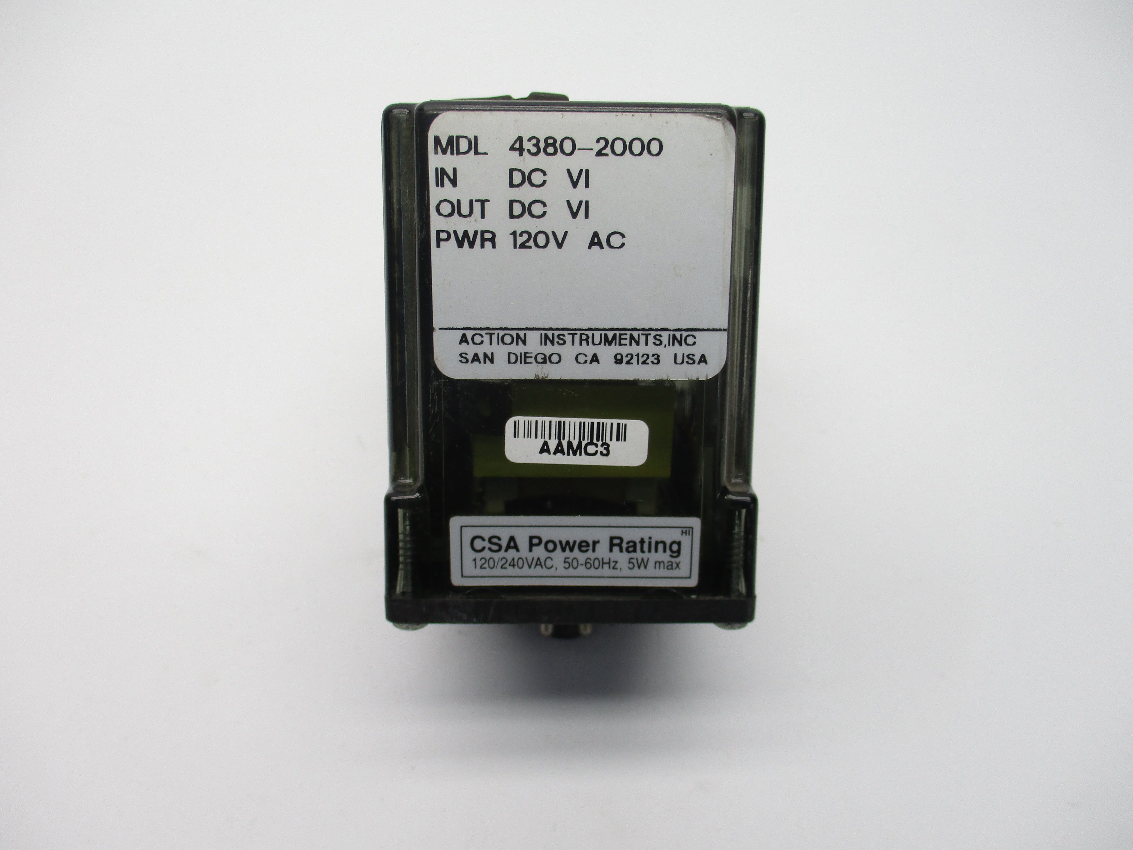 ACTION PAK 4380-2000 120VAC UNMP