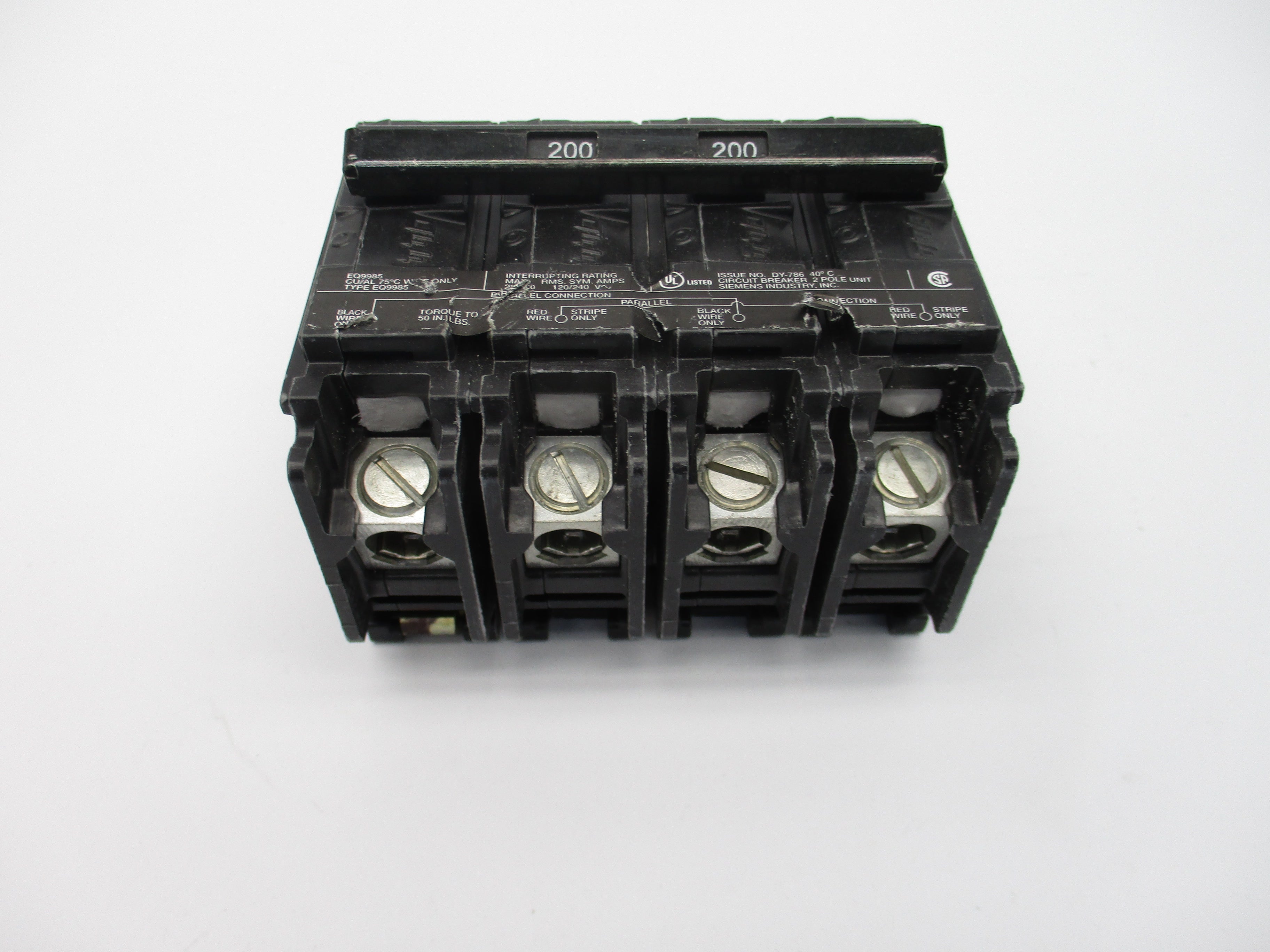 SIEMENS EQ9985 200A 120/240V NSNP