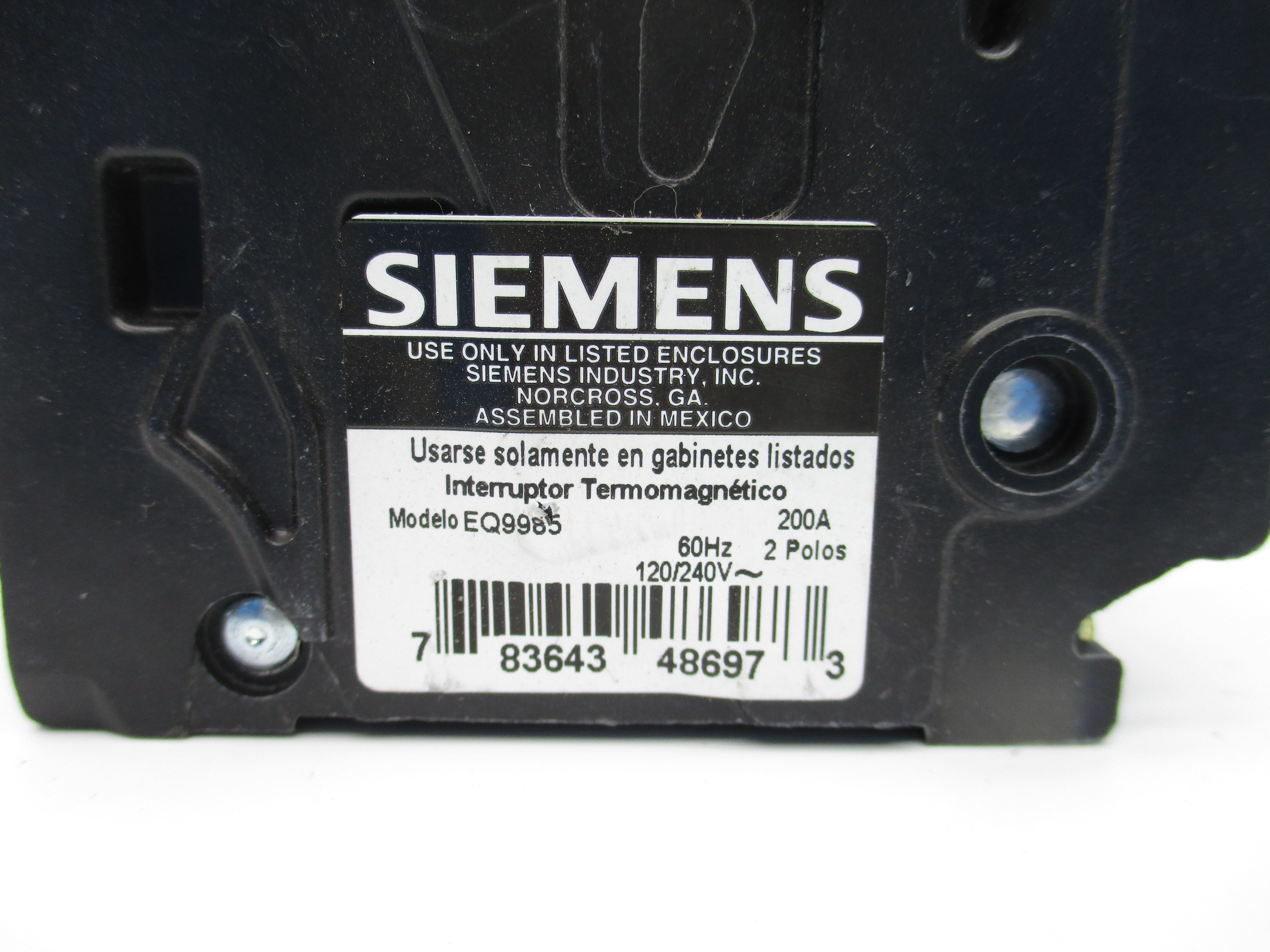 SIEMENS EQ9985 200A 120/240V NSNP