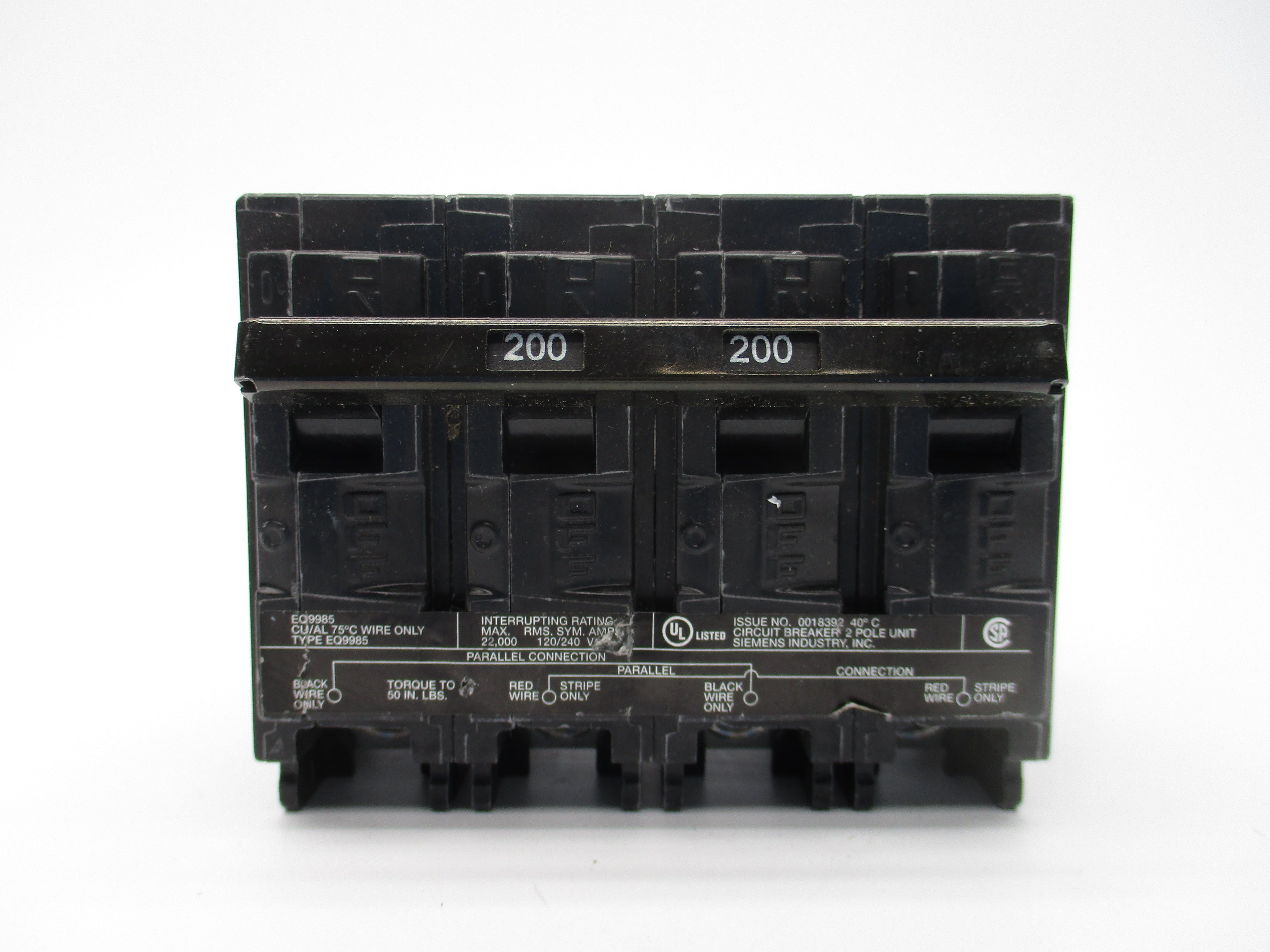 SIEMENS EQ9985 200A 120/240V (AS PICTURED)  NSNP