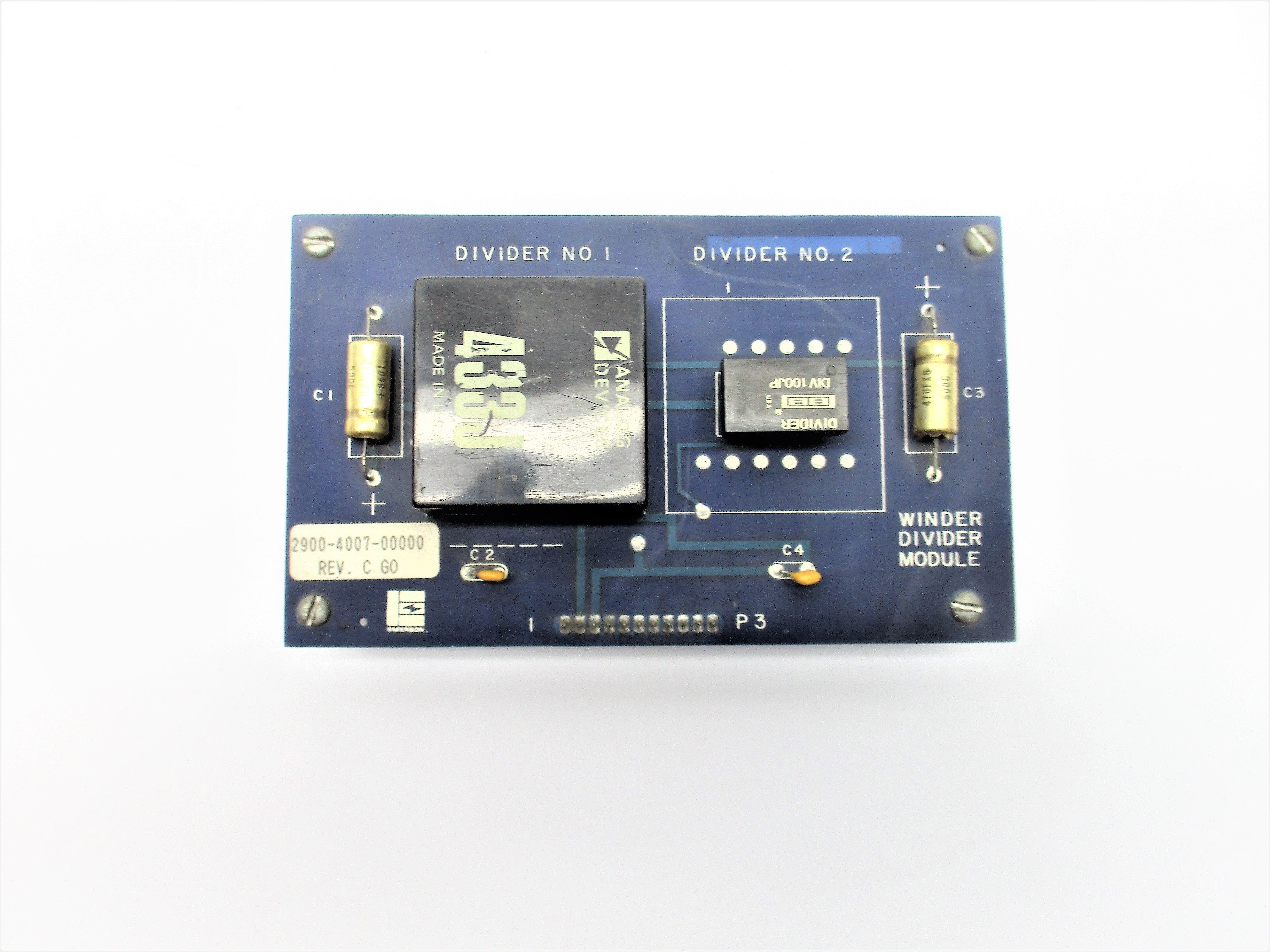 EMERSON 2900-4007-00000 REV. C UNMP