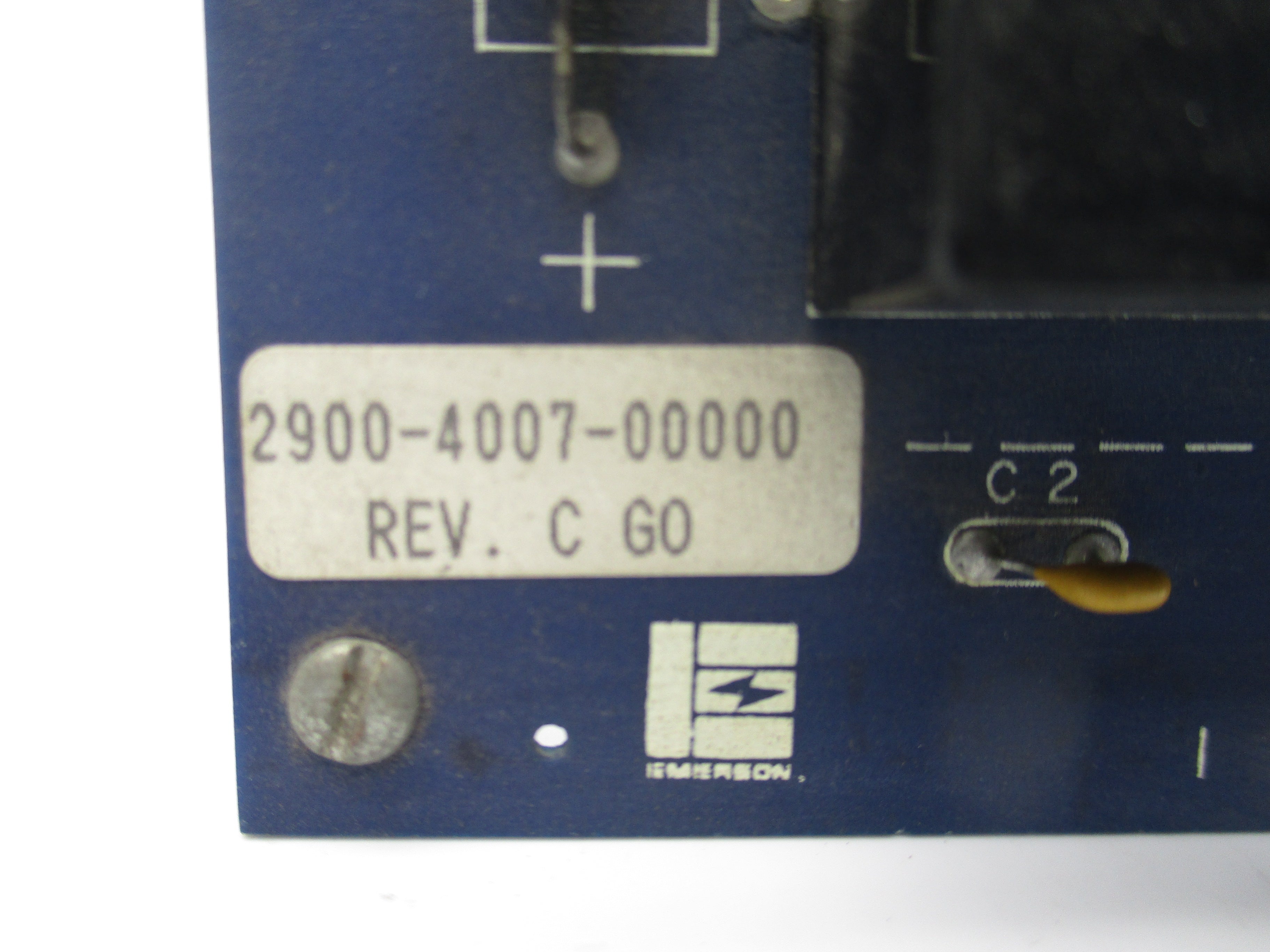 EMERSON 2900-4007-00000 REV. C UNMP