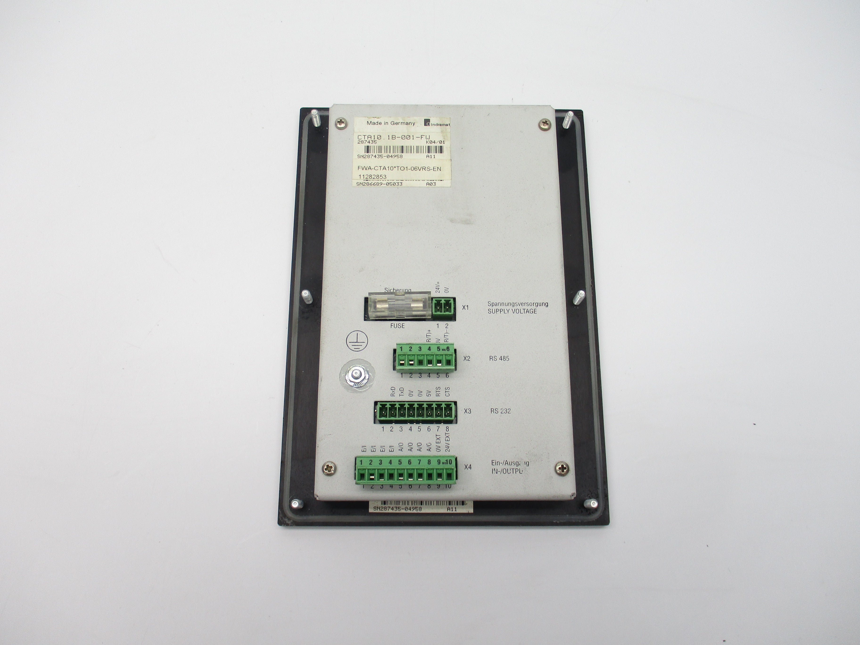 INDRAMAT CTA10.1B-001-FW NSNP
