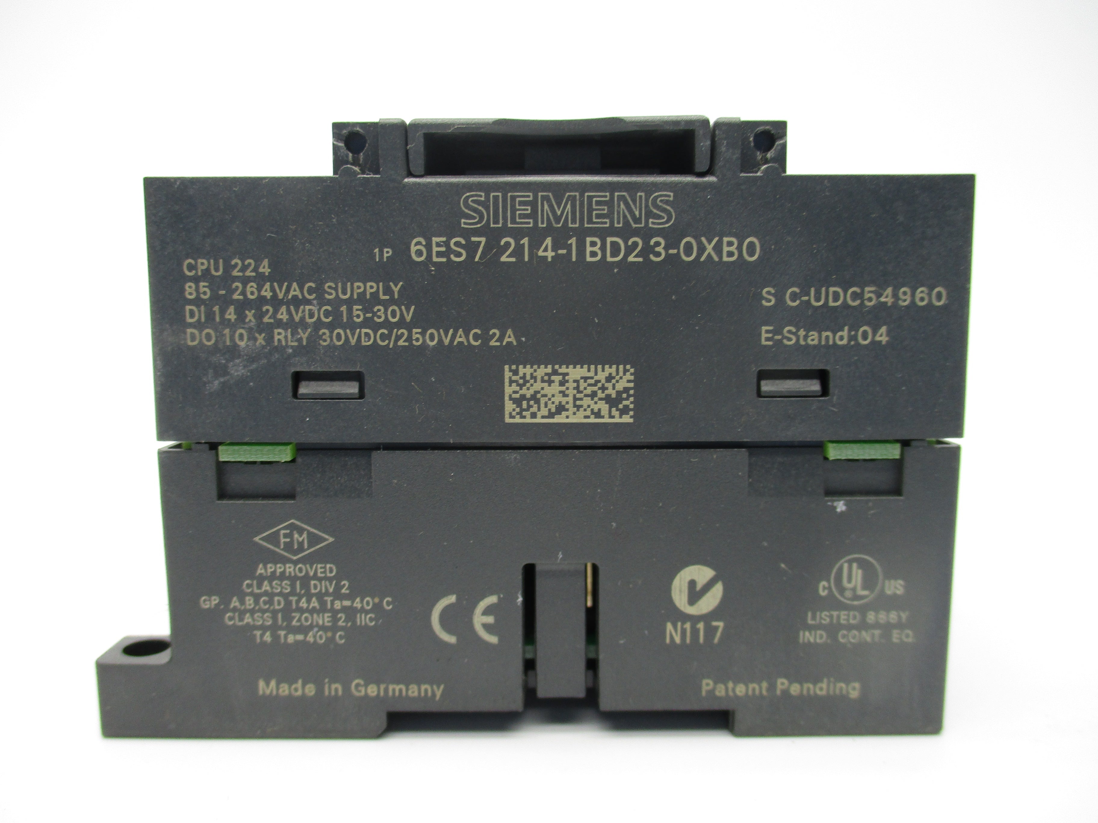 SIEMENS 6ES7214-1BD23-0XB0 (NO DOORS) UNMP