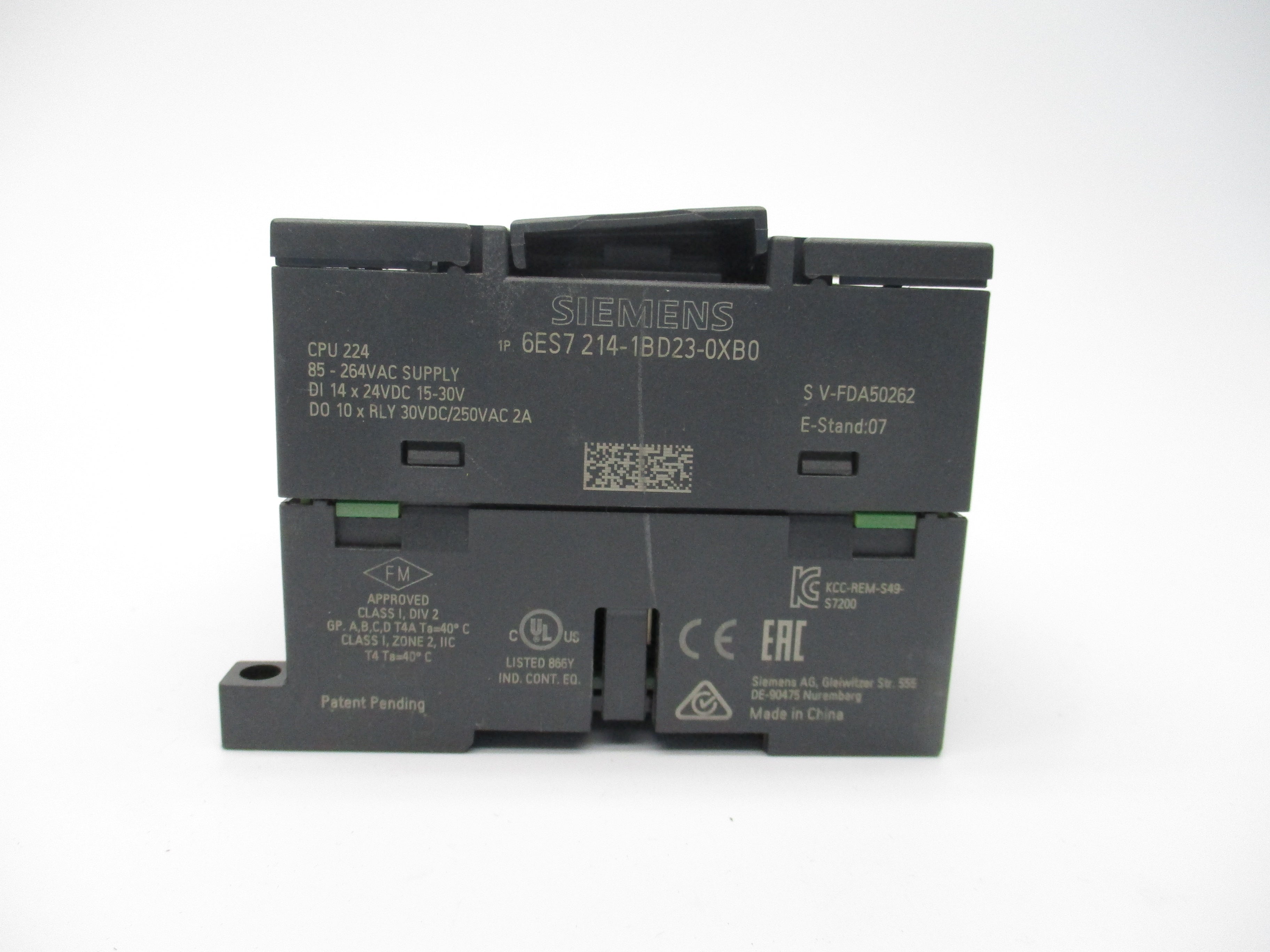 SIEMENS 6ES7214-1BD23-0XB0 NSNP