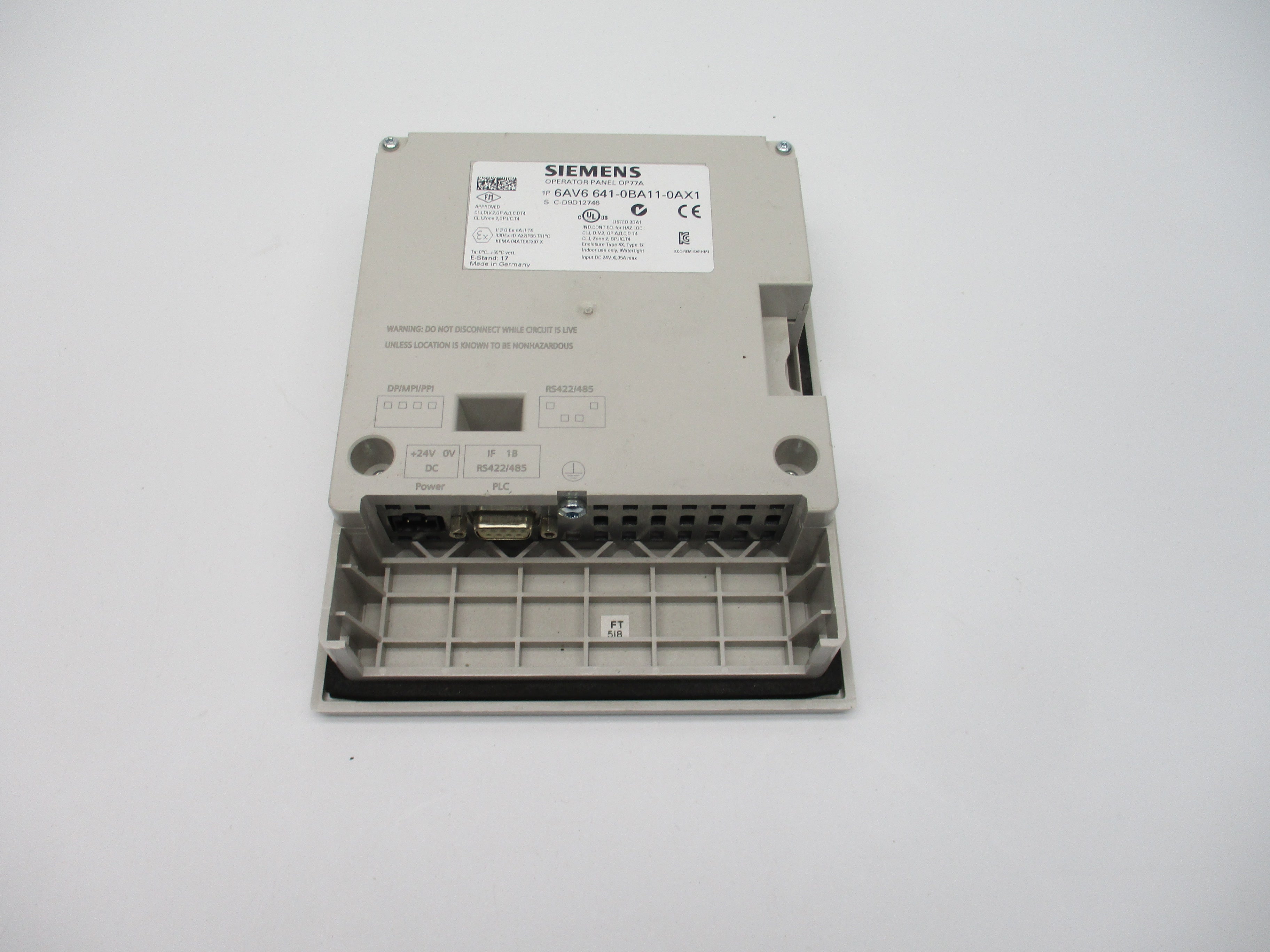 SIEMENS 6AV6641-0BA11-0AX1 NSNP