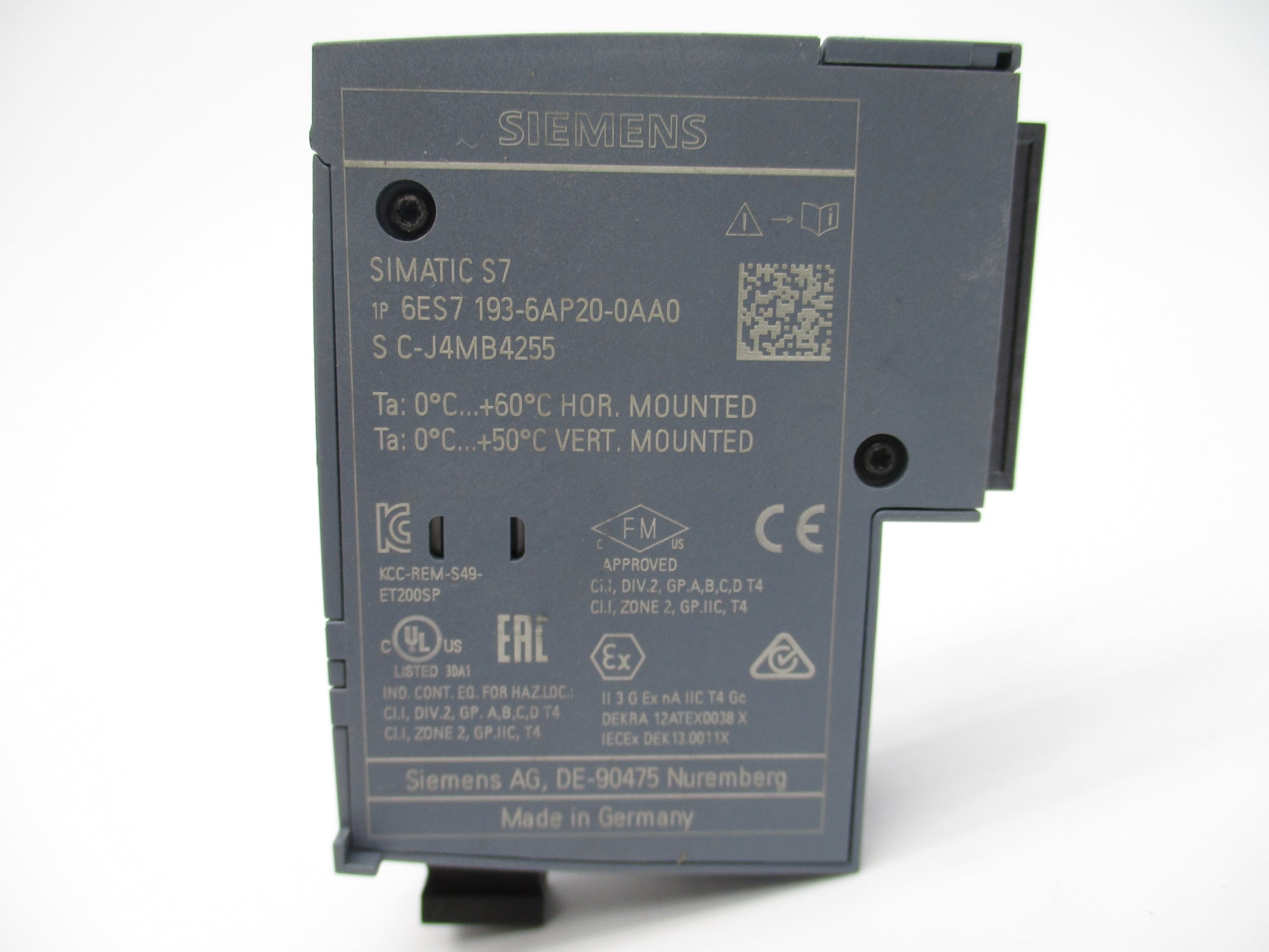 SIEMENS 6ES7193-6AP20-0AA0 UNMP