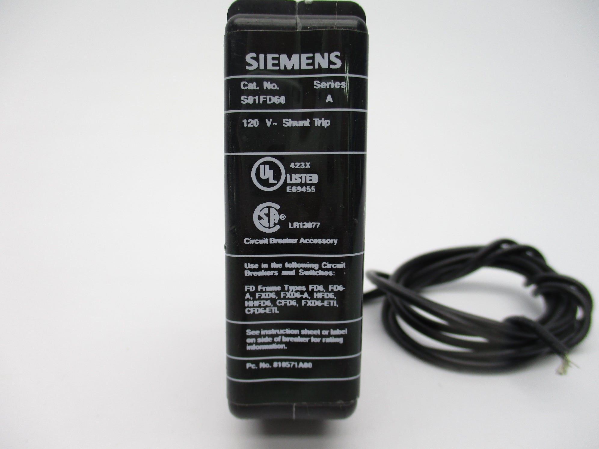 SIEMENS S01FD60 SER. A NSNP