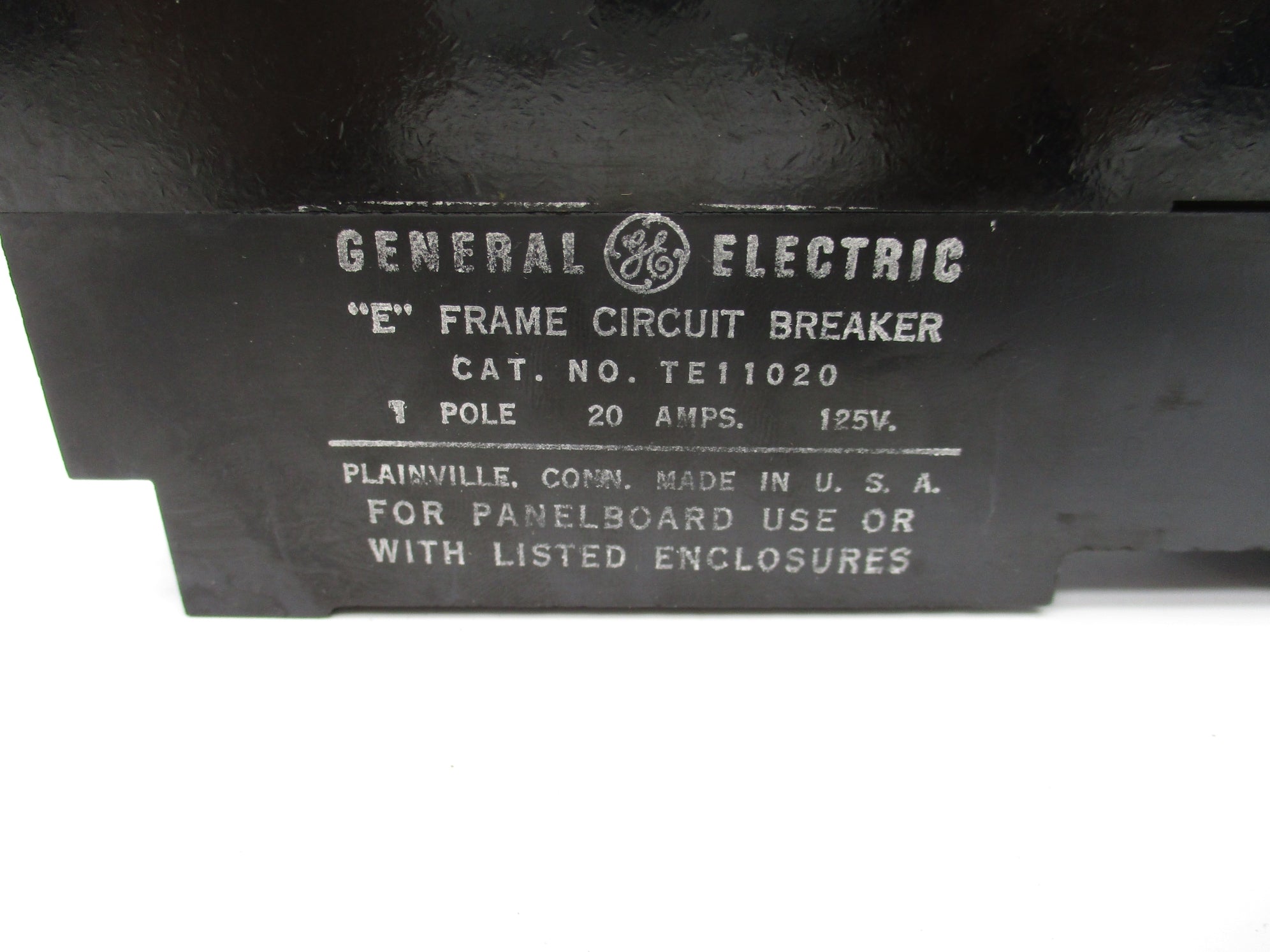 GENERAL ELECTRIC TE11020 20A 125V UNMP