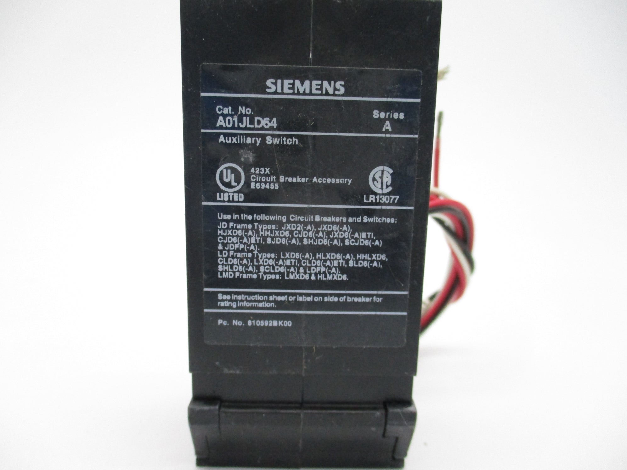 SIEMENS A01JLD64 SER. A NSNP