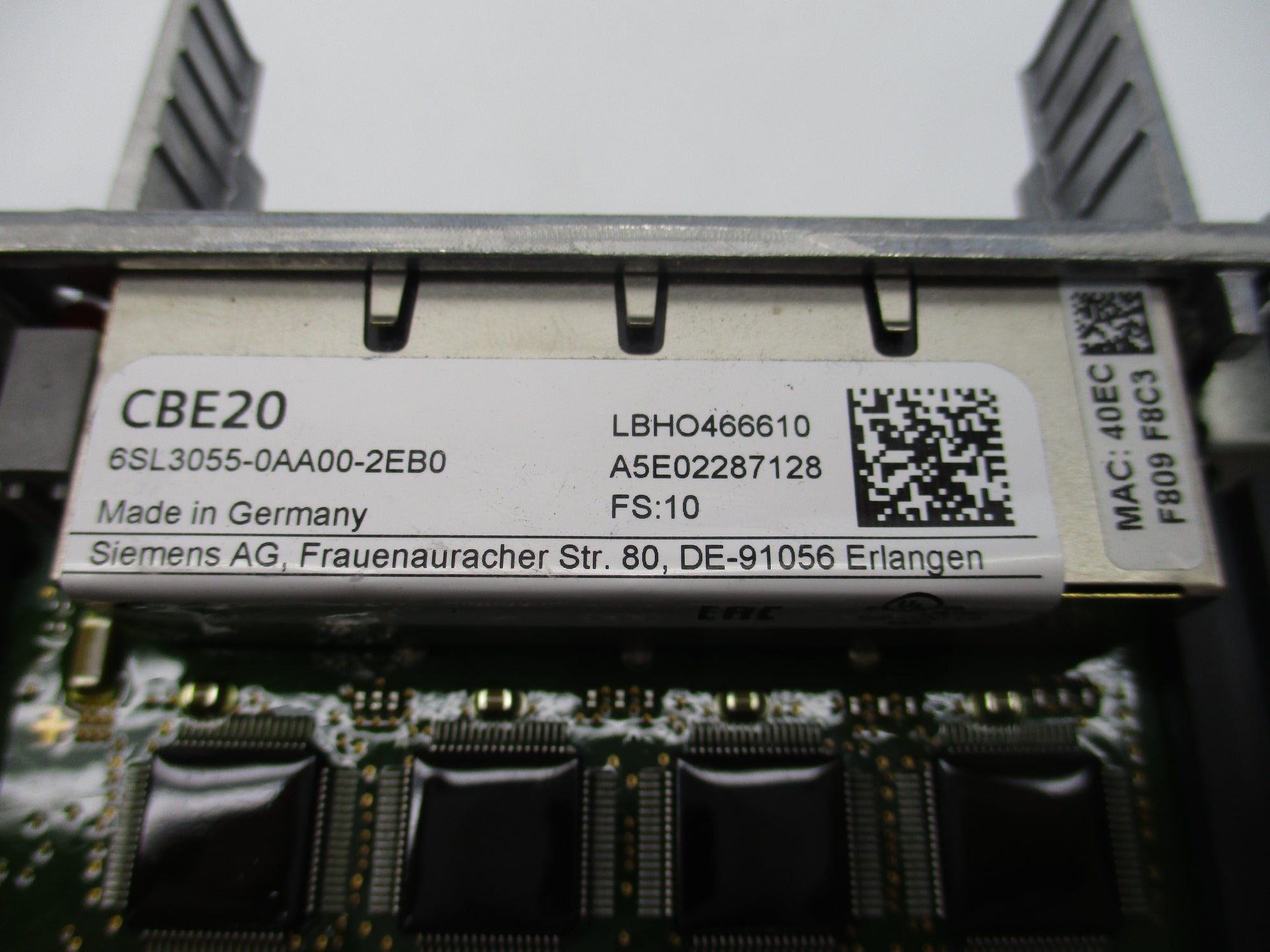 SIEMENS 6SL3055-0AA00-2EB0 (AS PICTURED) NSNP