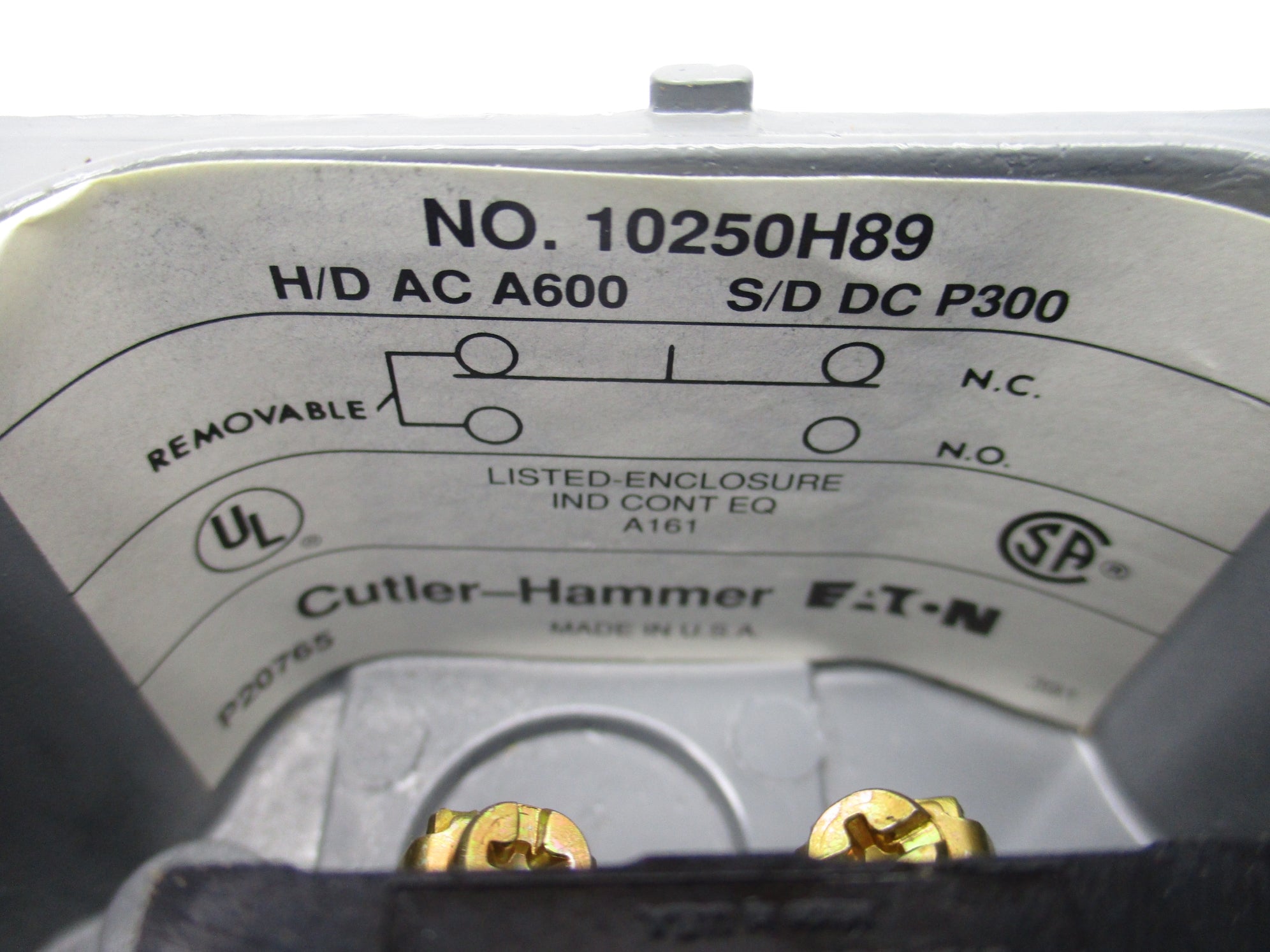 CUTLER HAMMER 10250H89 NSNP