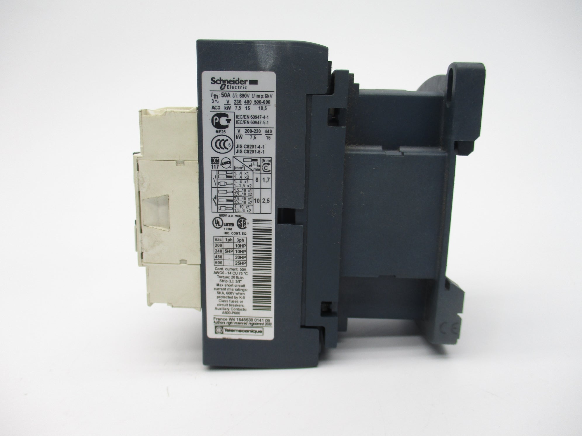 SCHNEIDER ELECTRIC LC1D32G7 120V NSNP