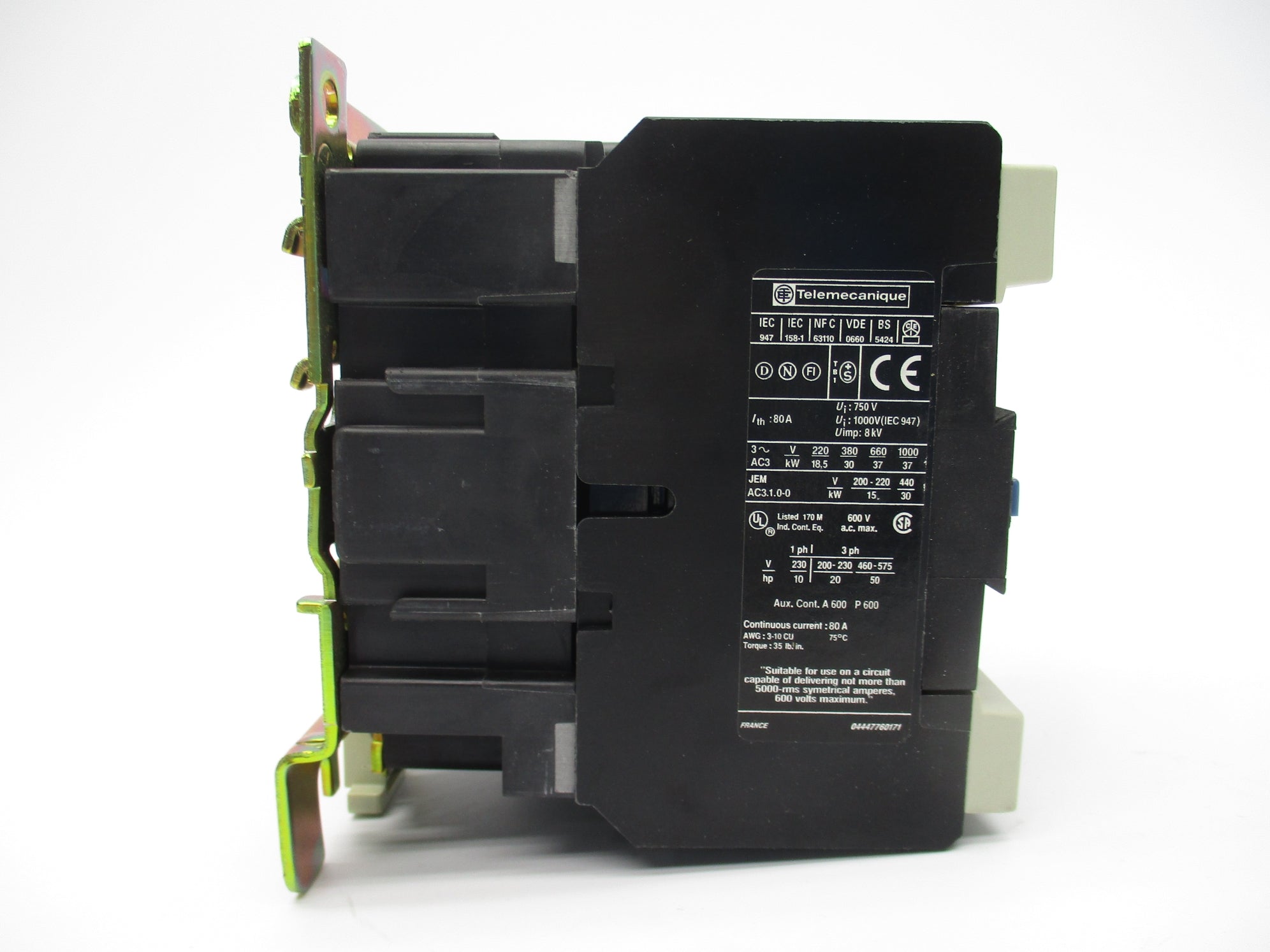 TELEMECANIQUE LC1D6511 120V NSNP