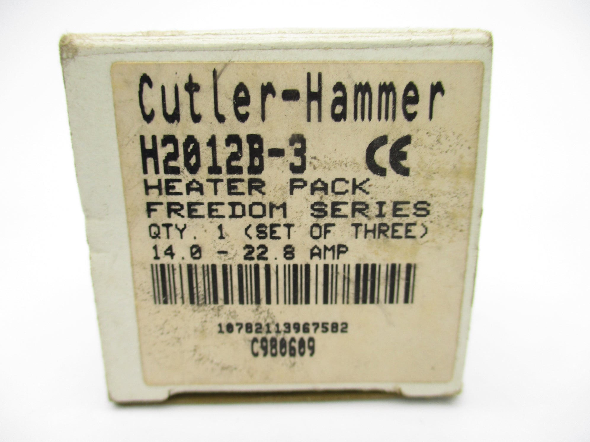 CUTLER HAMMER H2012B-3 14.0-22.8A (PKG OF 3) NSMP
