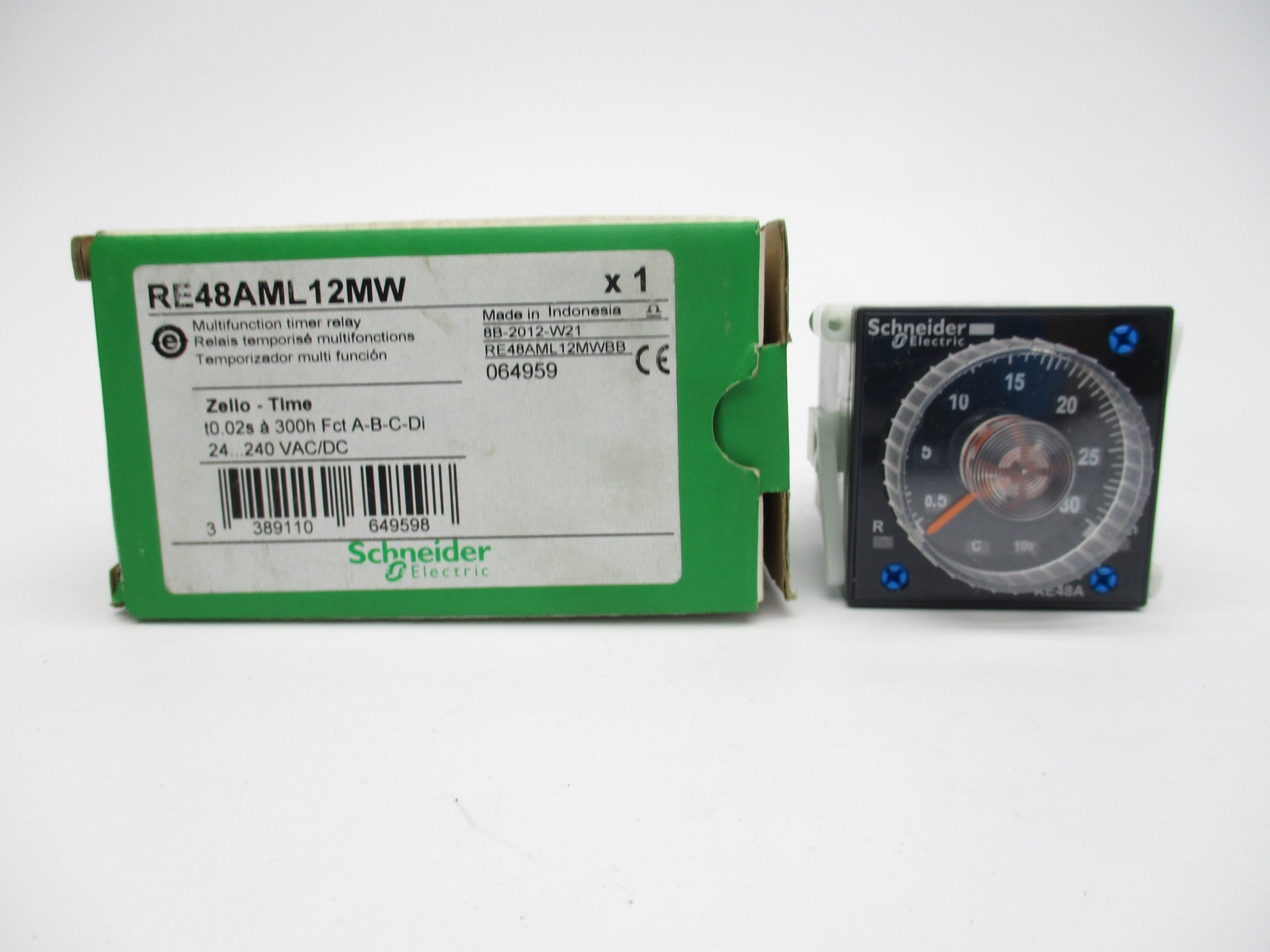 SCHNEIDER ELECTRIC RE48AML12MW 24A 240V NSMP