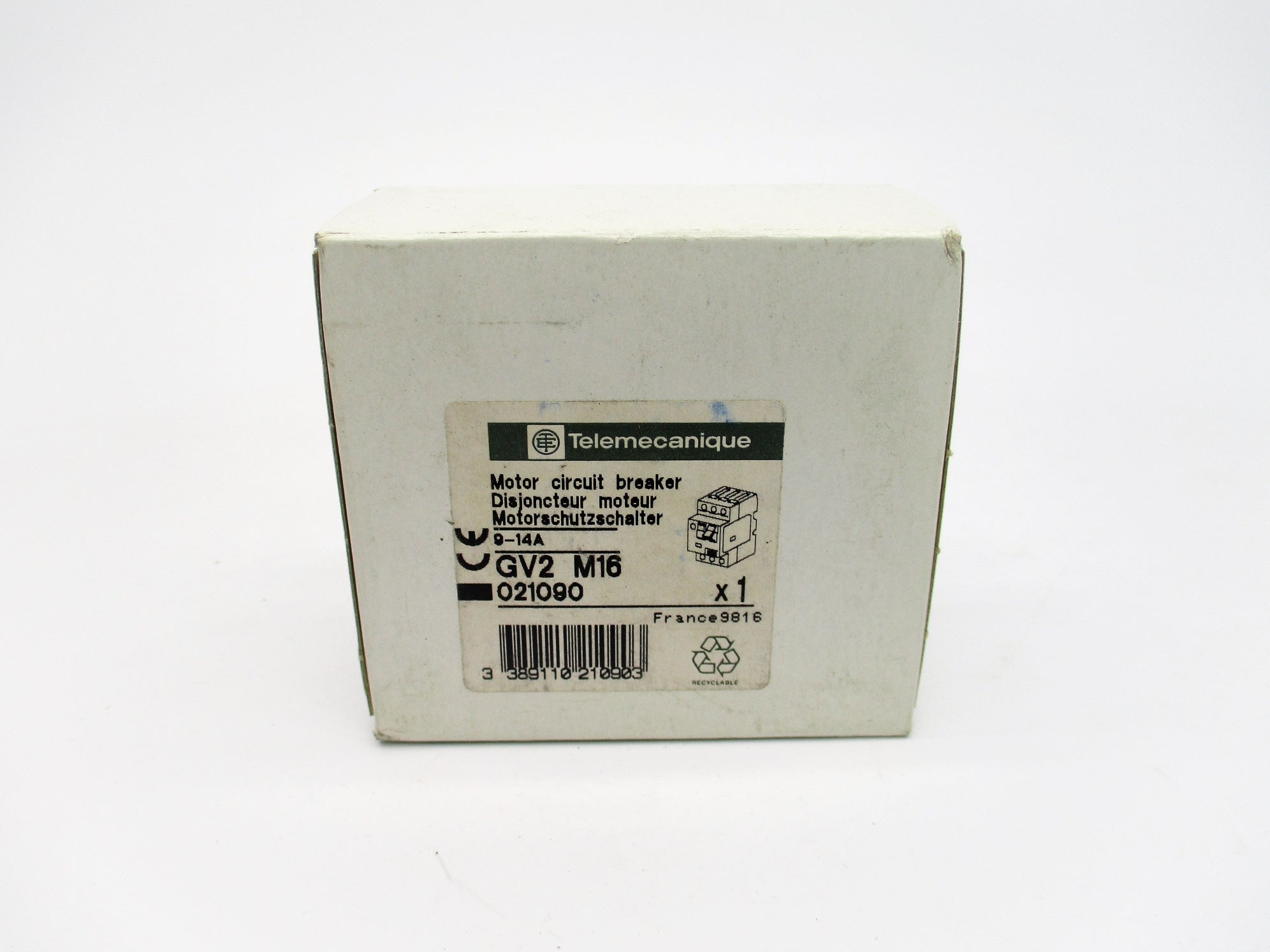 TELEMECANIQUE GV2M16 9-14A NSFS