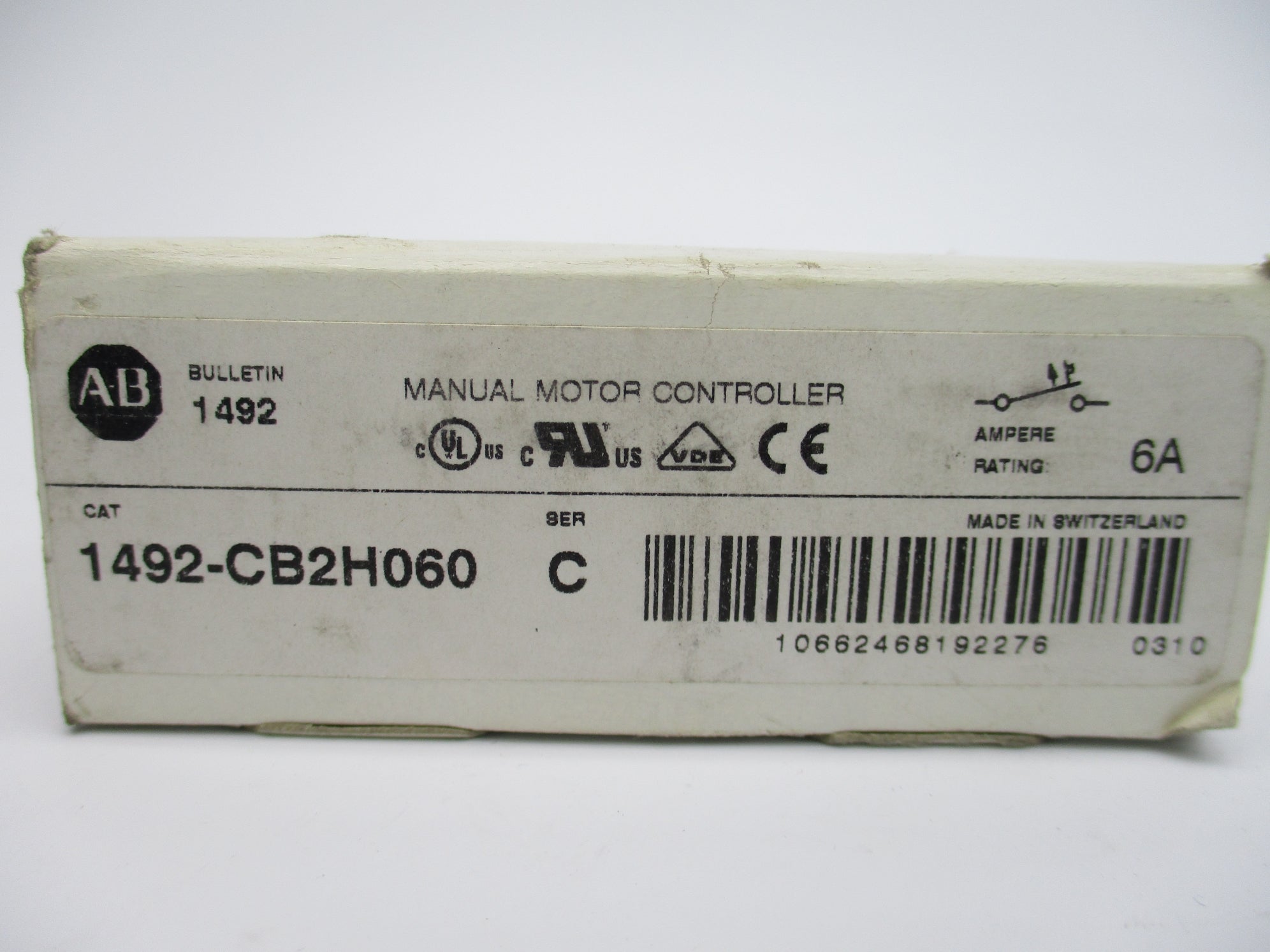 ALLEN BRADLEY 1492-CB2H060 SER. C (WH) NSMP