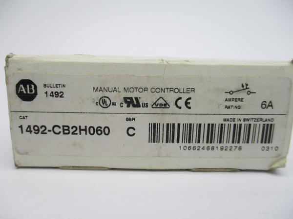 ALLEN BRADLEY 1492-CB2H060 SER. C (WH) NSMP