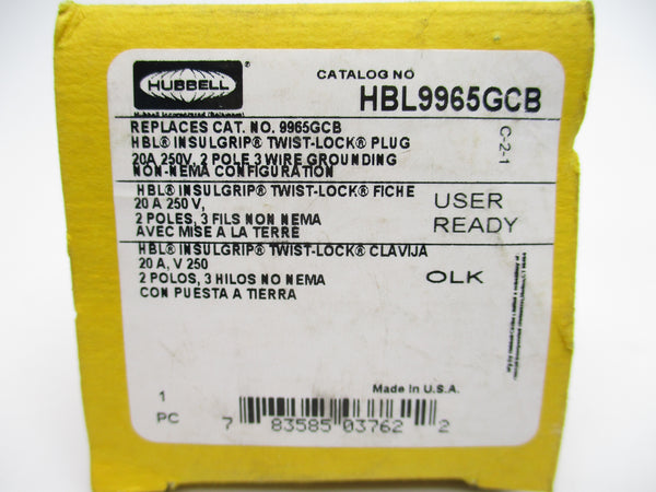 HUBBELL HBL9965GCB NSMP