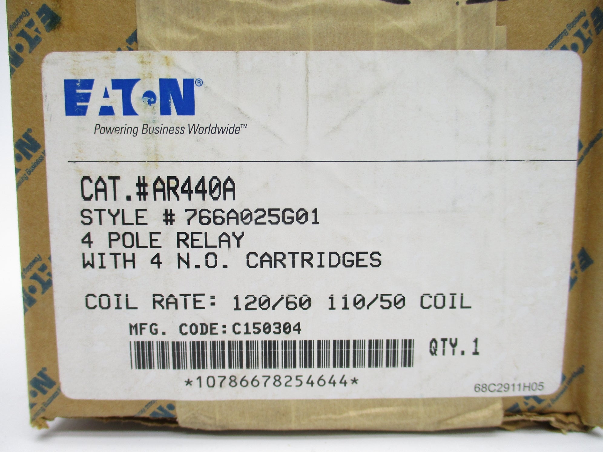 EATON AR440A 766A025G01 110/120V NSFS