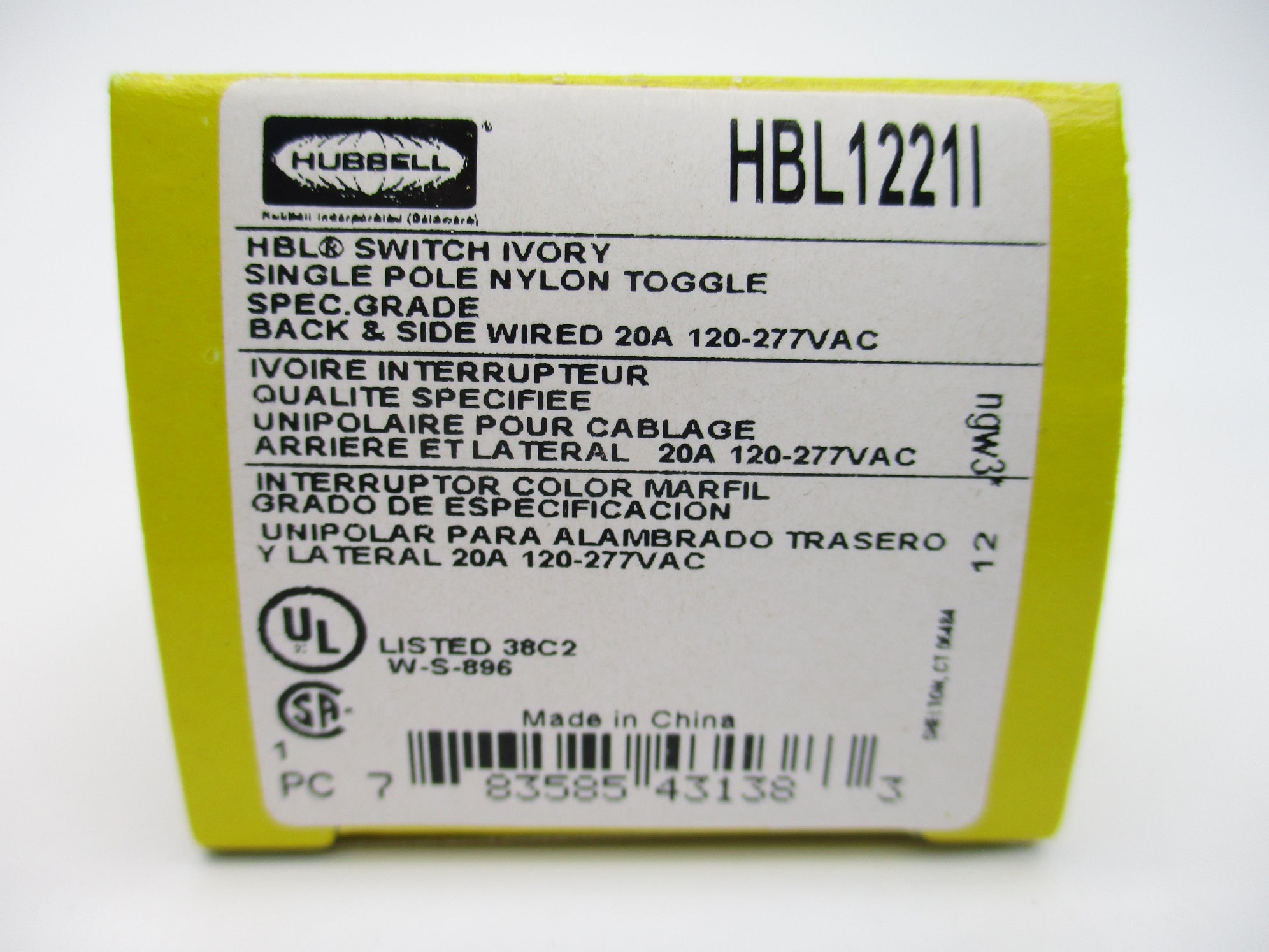 HUBBELL HBL1221I NSMP
