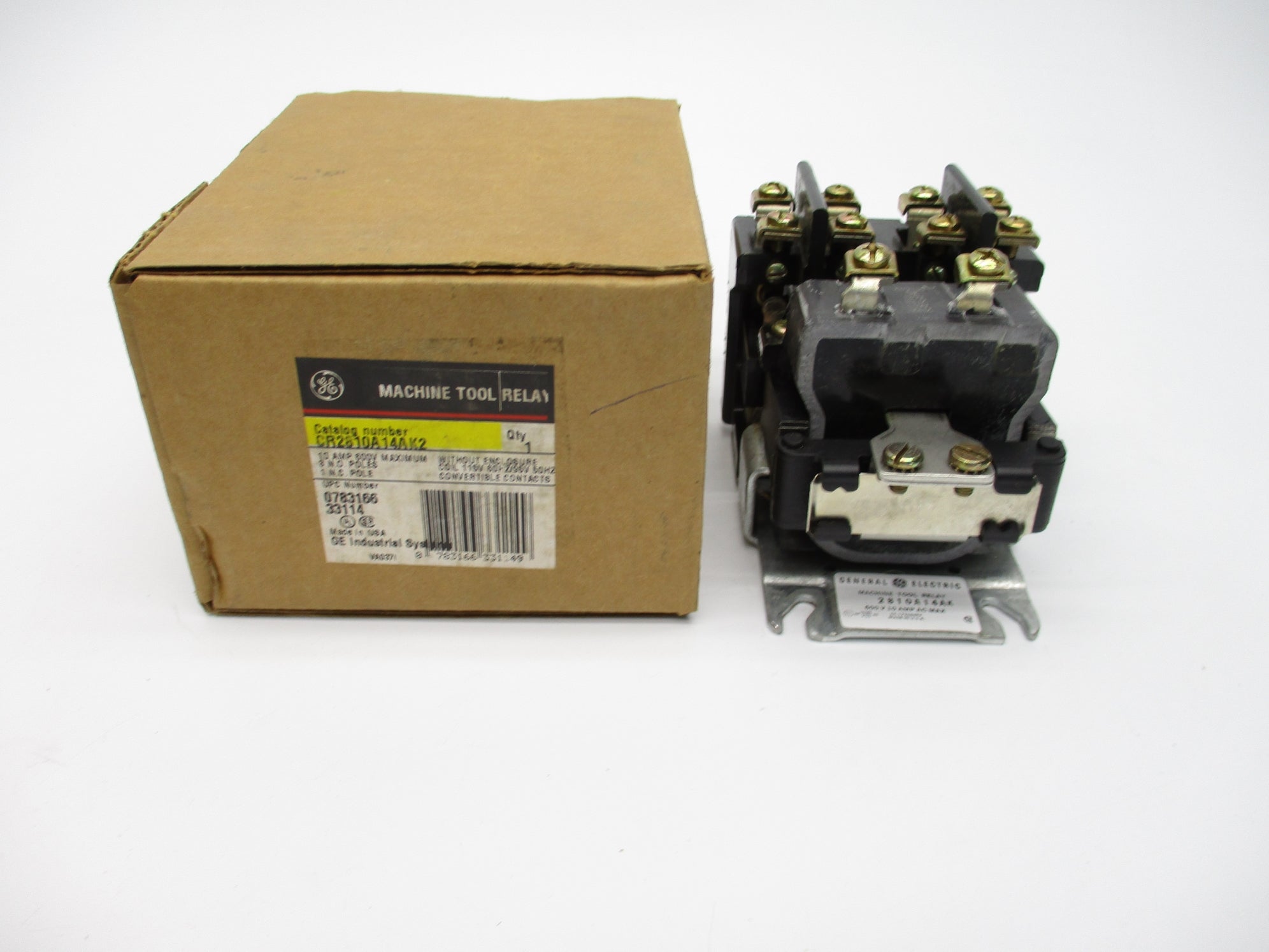 GENERAL ELECTRIC CR2810A14AK2 10A 115/60 95/50 NSMP