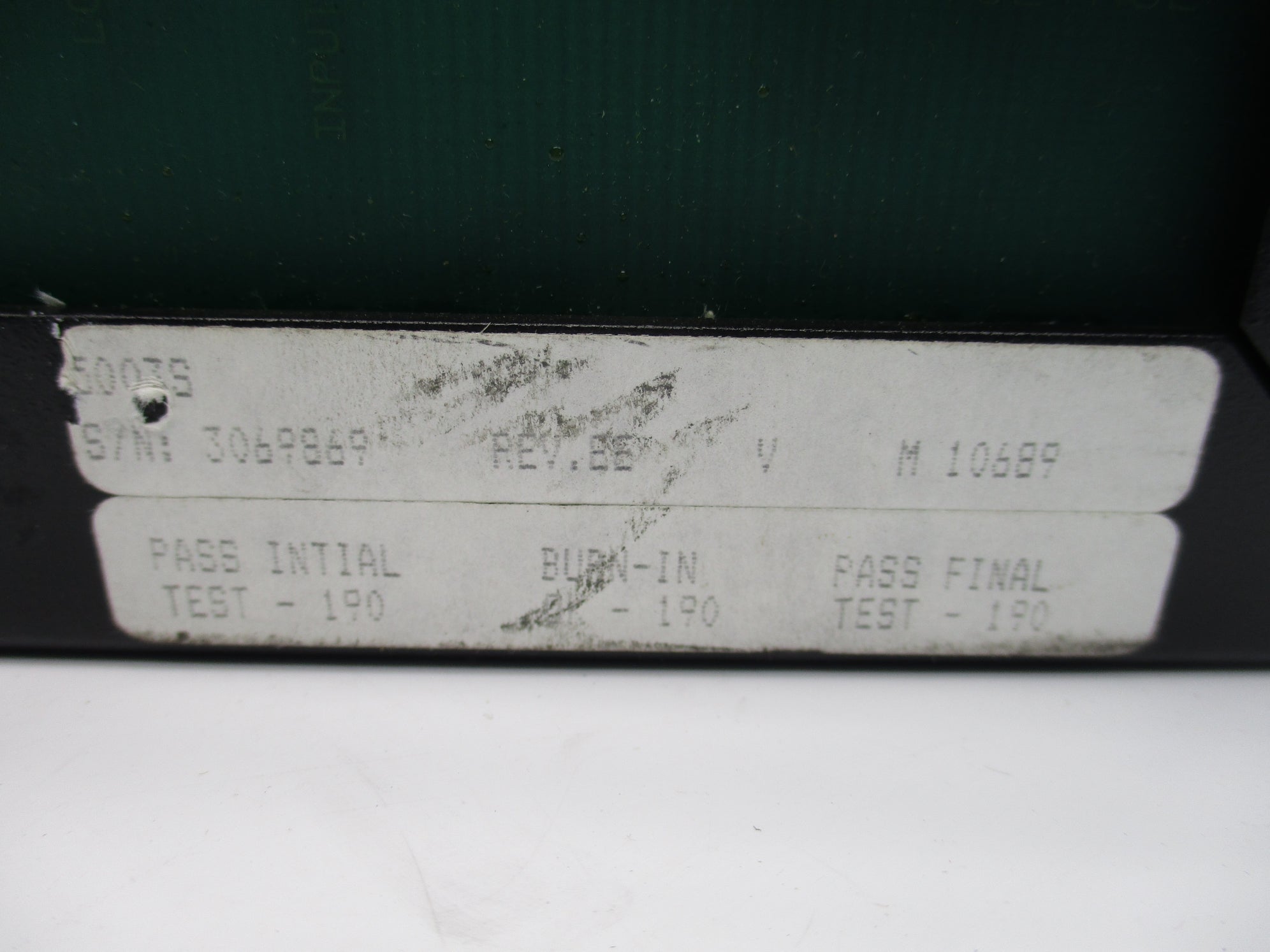 CINCINNATI ELECTROSYSTEMS 5003S REV. EE UNMP