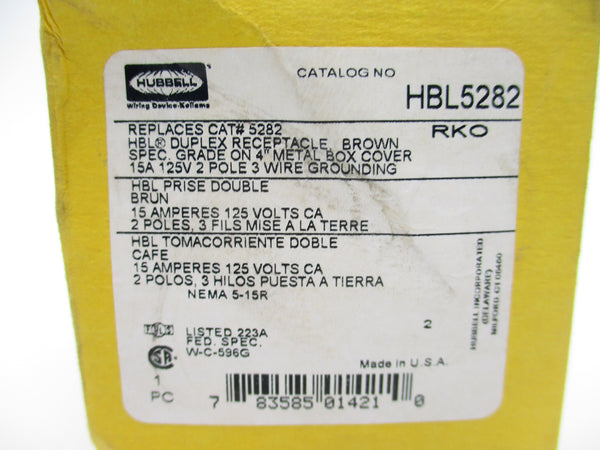 HUBBELL HBL5282 NSMP
