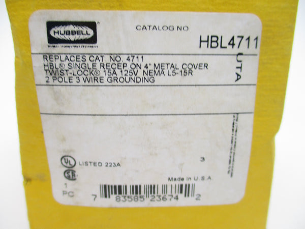HUBBELL HBL4711 NSMP