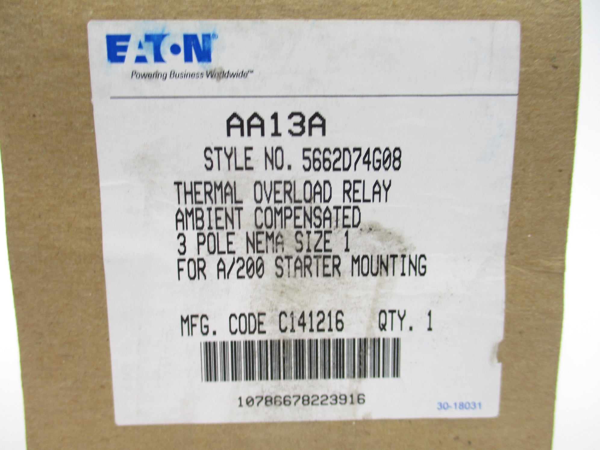 EATON AA13A 200V NSMP