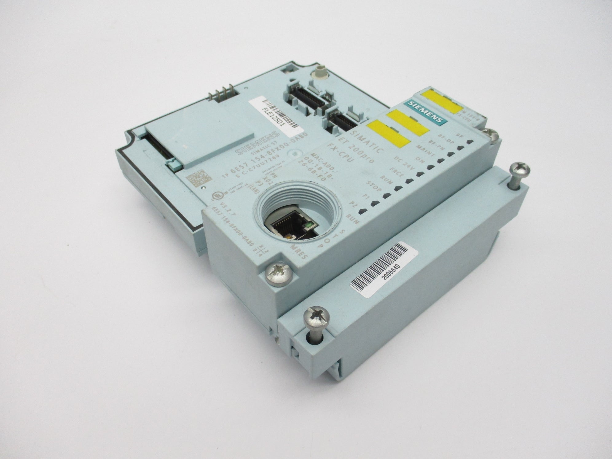 SIEMENS 6ES7154-8FX00-0AB0 24V (AS PICTURED) UNMP