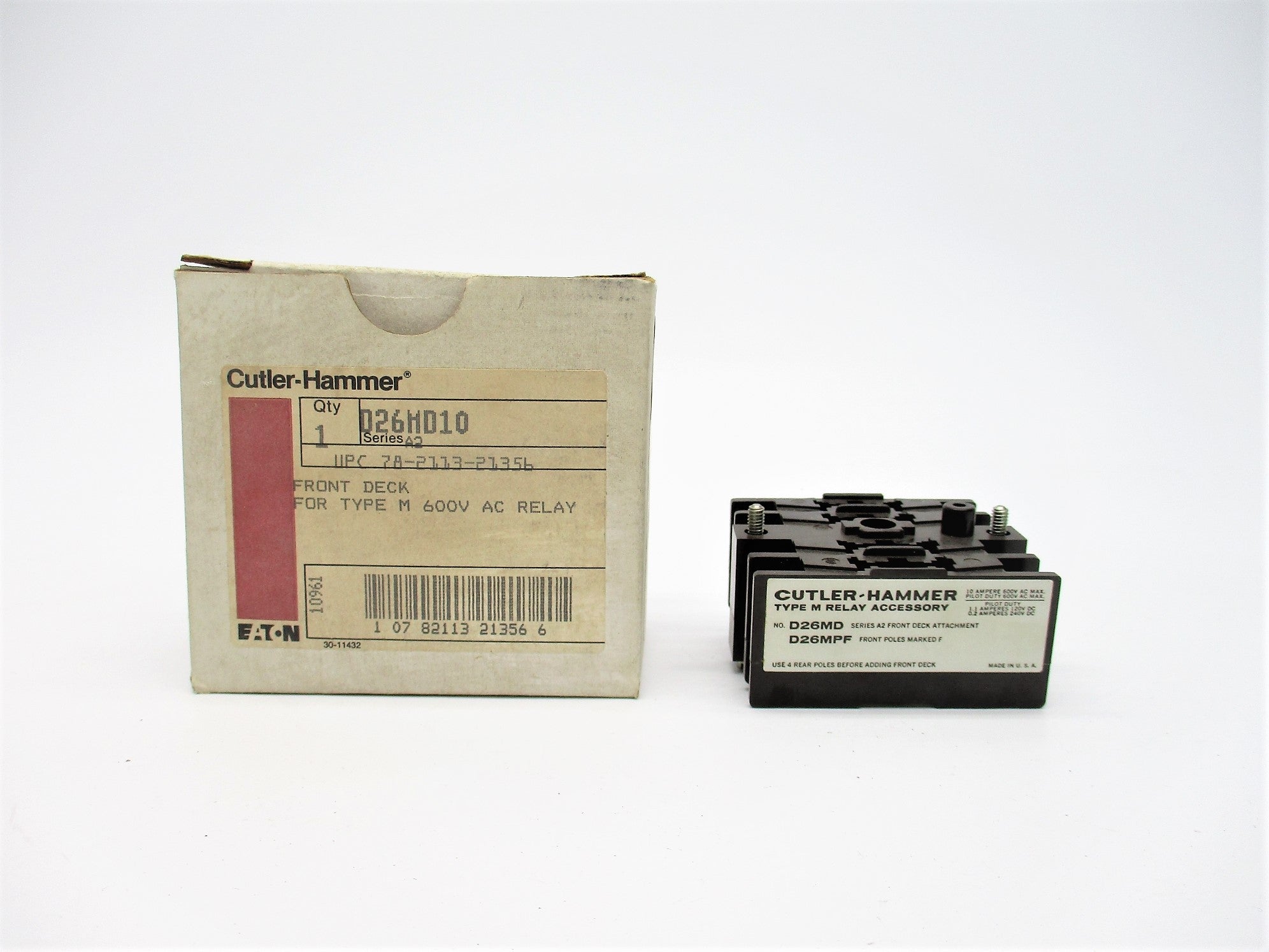 CUTLER HAMMER D26MD10 SER. A2 NSMP