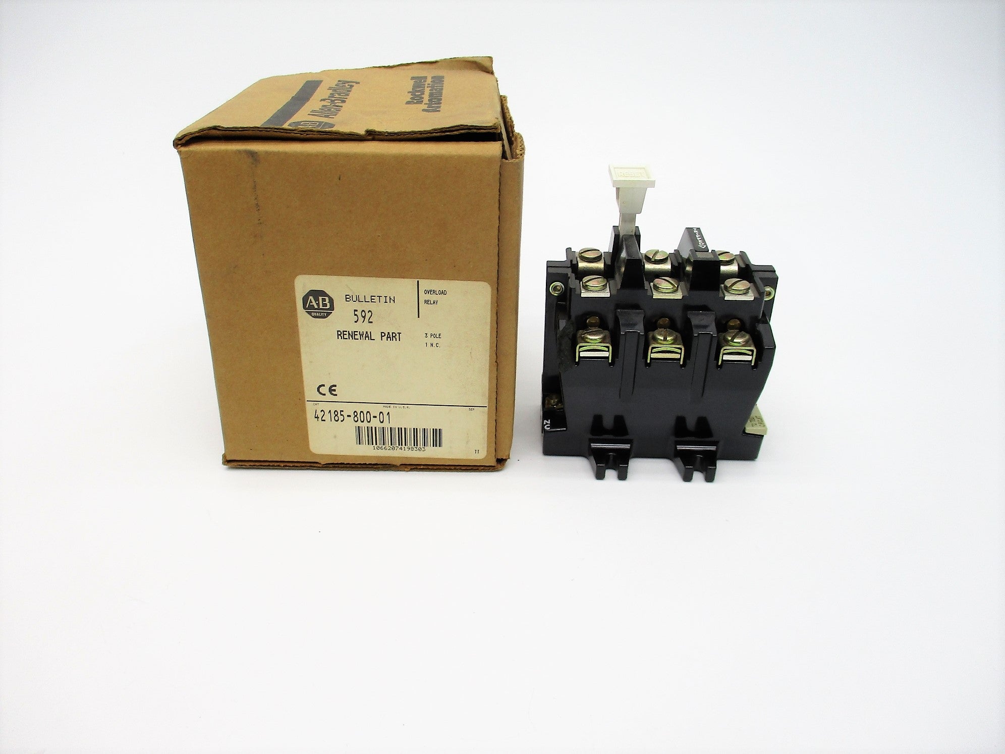 ALLEN BRADLEY 42185-800-01 (AS PICTURED) (BR/WH) NSMP