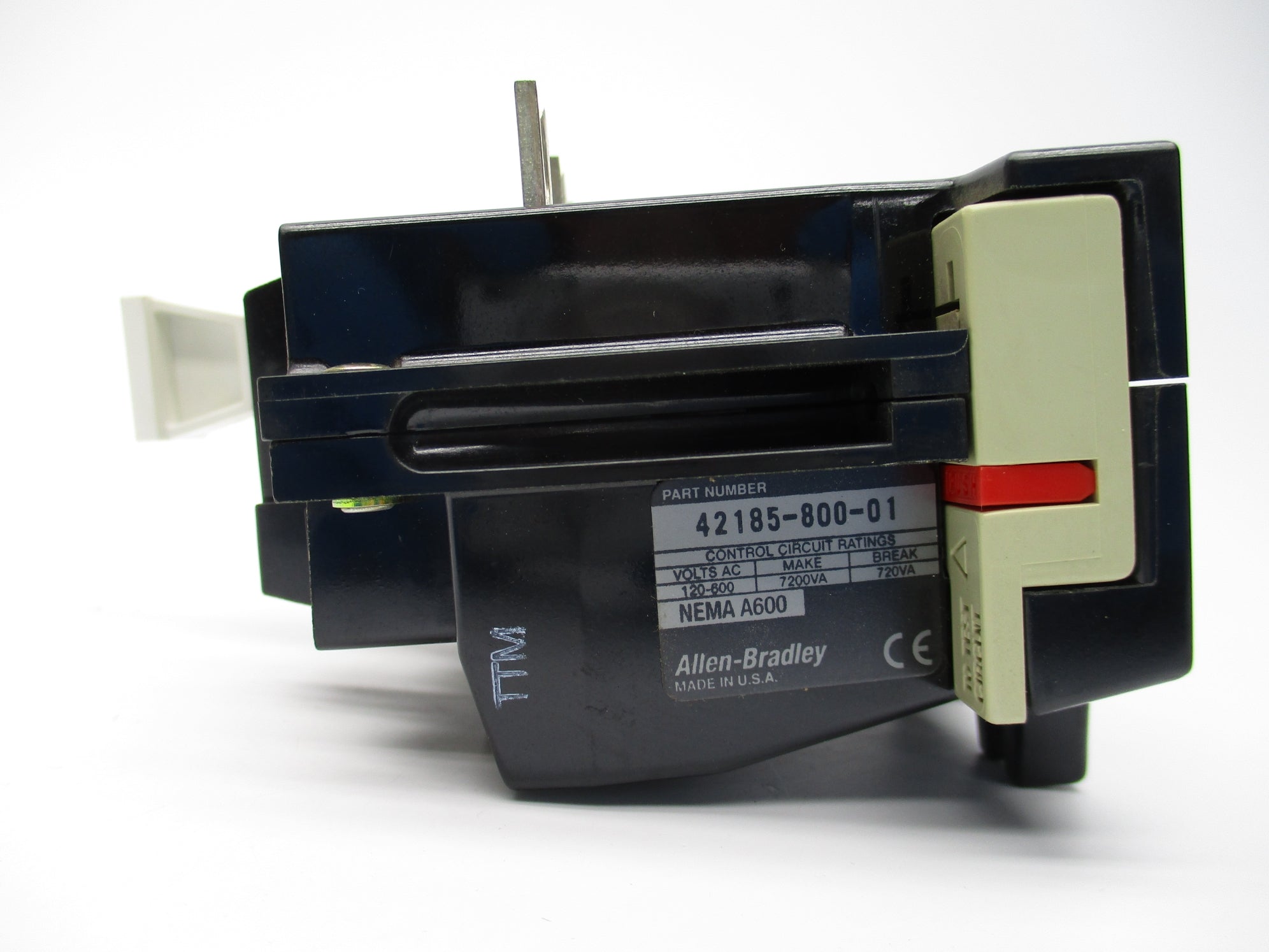 ALLEN BRADLEY 42185-800-01 (AS PICTURED) (BR/WH) NSMP
