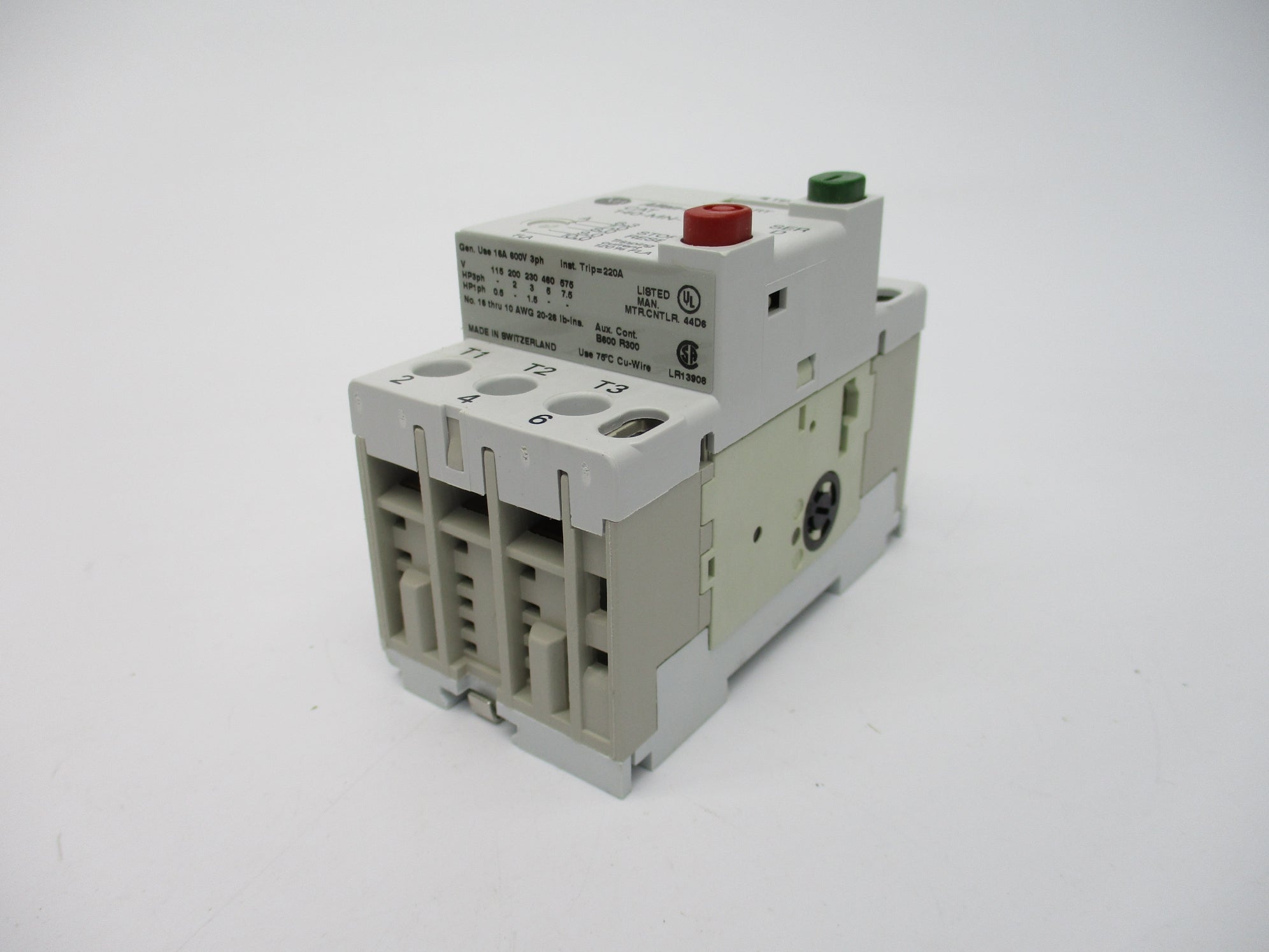 ALLEN BRADLEY 1492-CB2H060 6A 480V SER. C (WH) NSMP