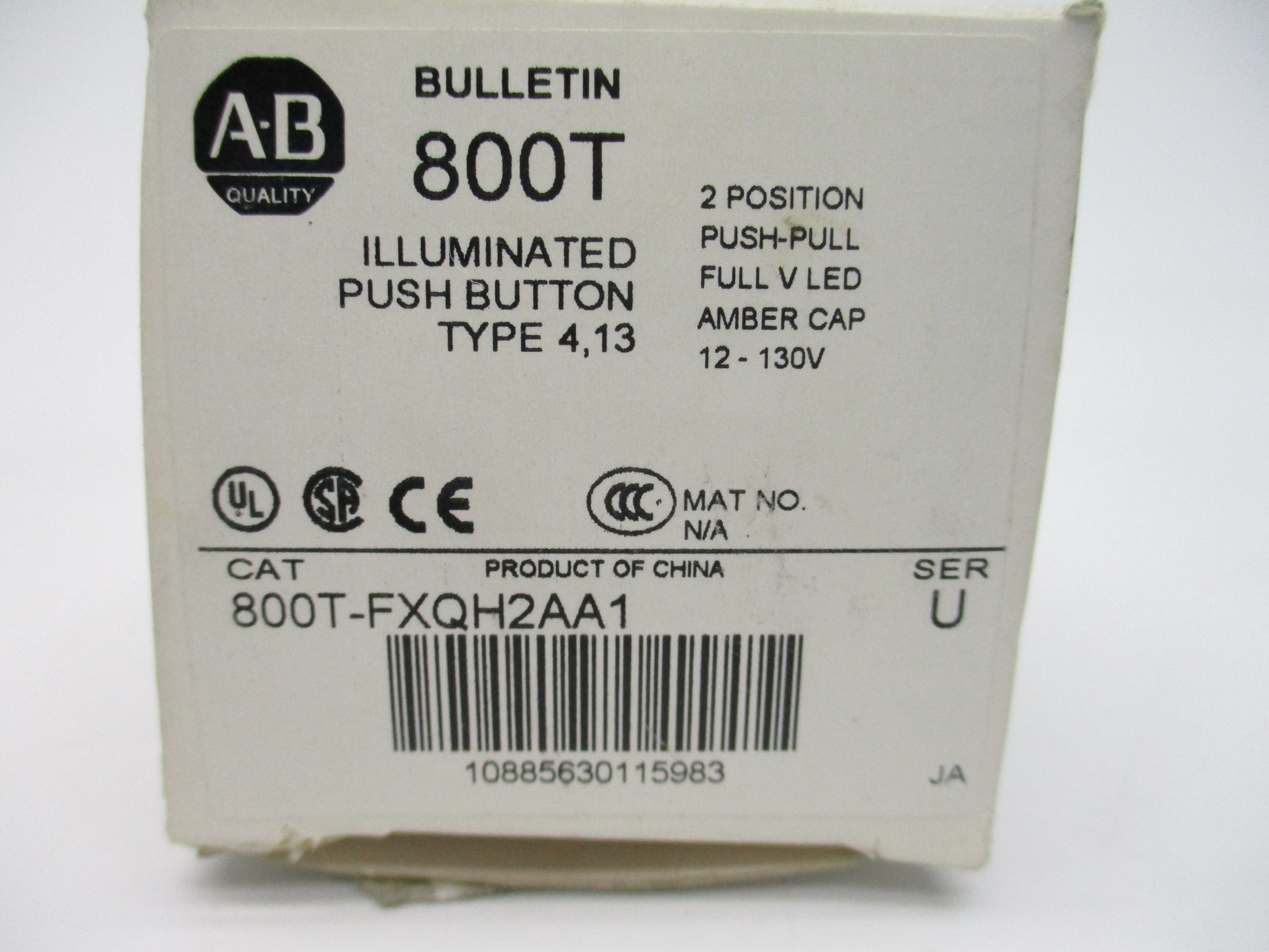 INDUSTRIAL SPARE PART 800T-FXQH2AA1 SER. U (WH) NSMP