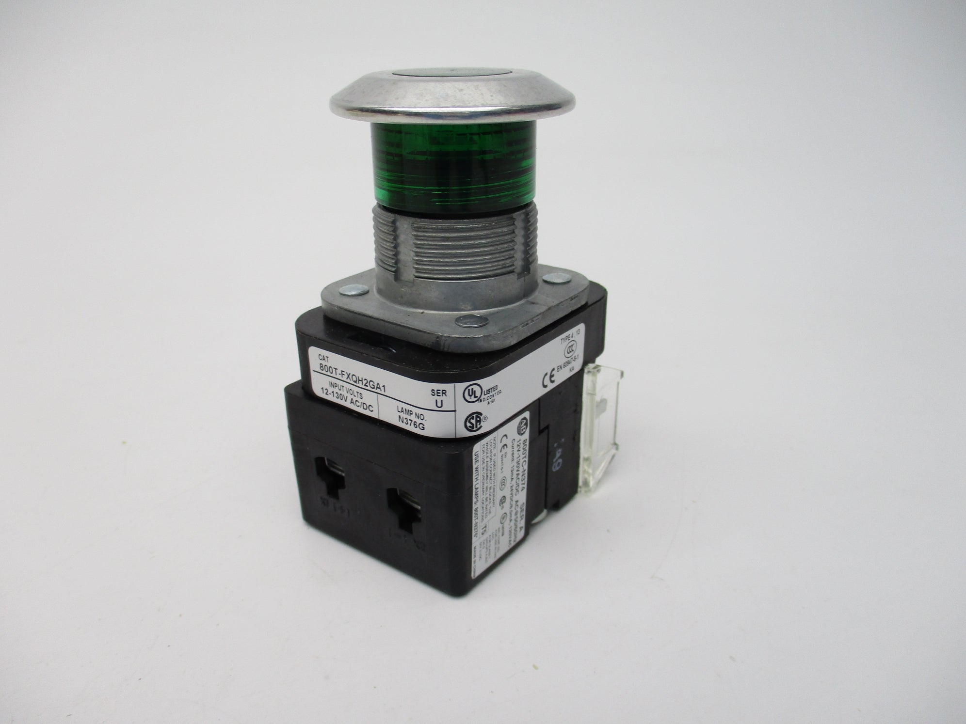 ALLEN BRADLEY 800T-FXQH2GA1 SER. U (WH) NSMP