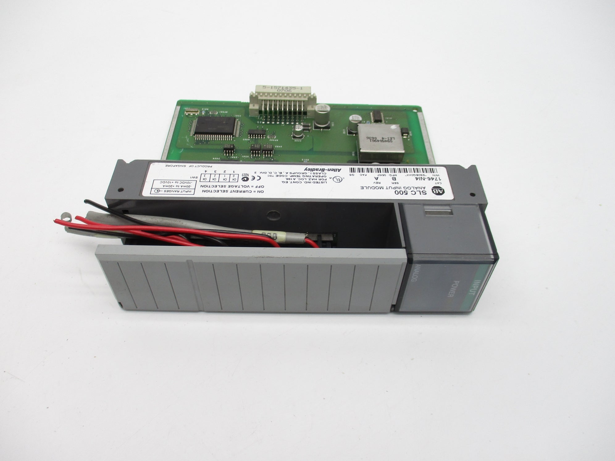 ALLEN BRADLEY 1746-NI4 SER. B REV. A 10.0-10VDC (AS PICTURED) UNMP