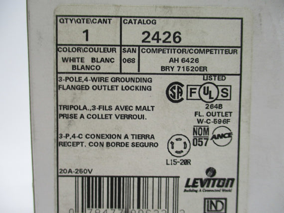 LEVITON 2426 NSMP
