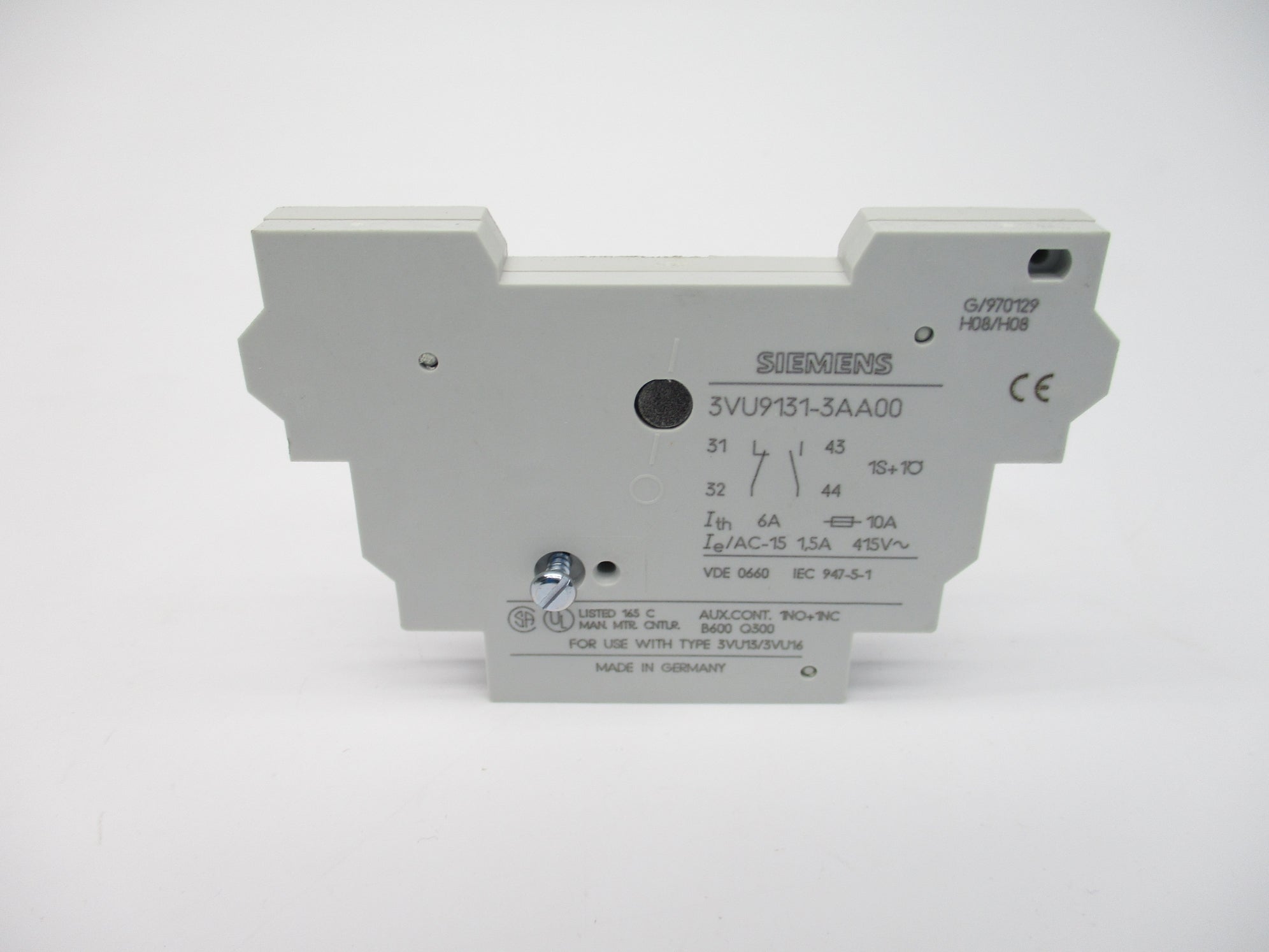 SIEMENS 3VU9131-3AA00 (PKG OF 2) NSMP