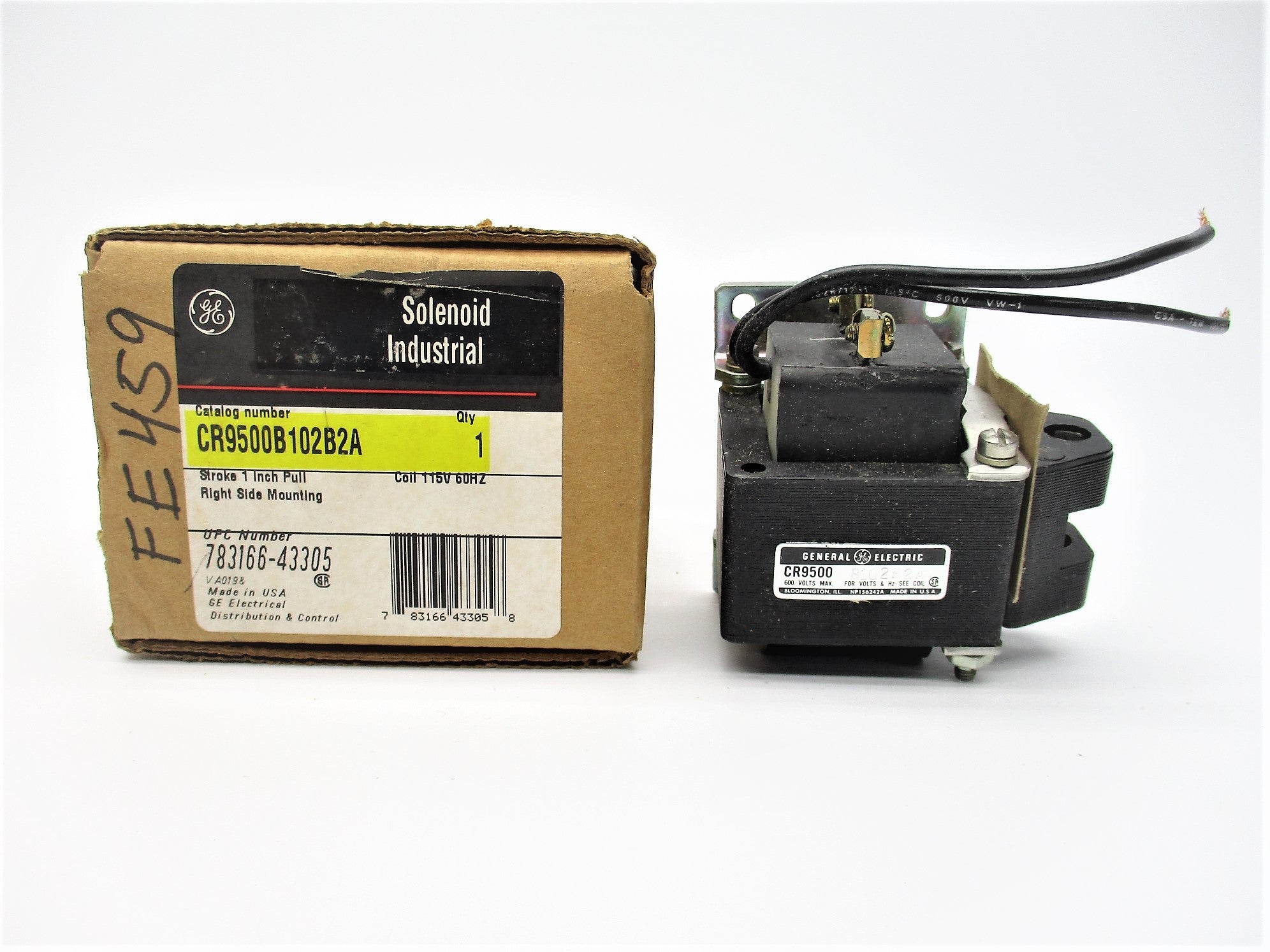 GENERAL ELECTRIC CR9500B102B2A 115V NSMP