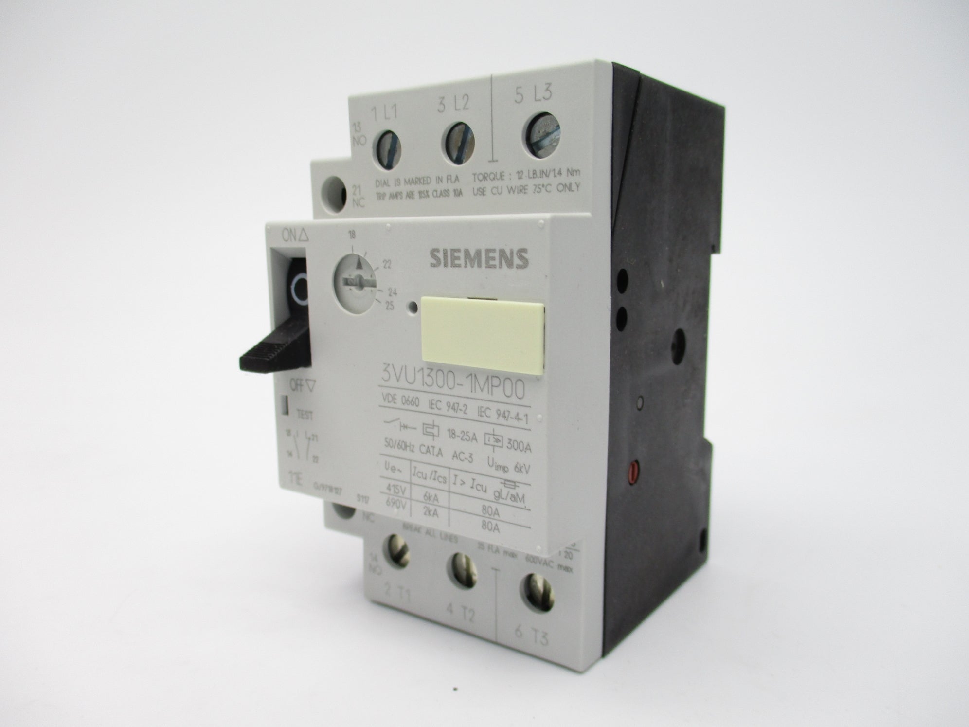 SIEMENS 3VU1300-1MP00 18-25A NSMP