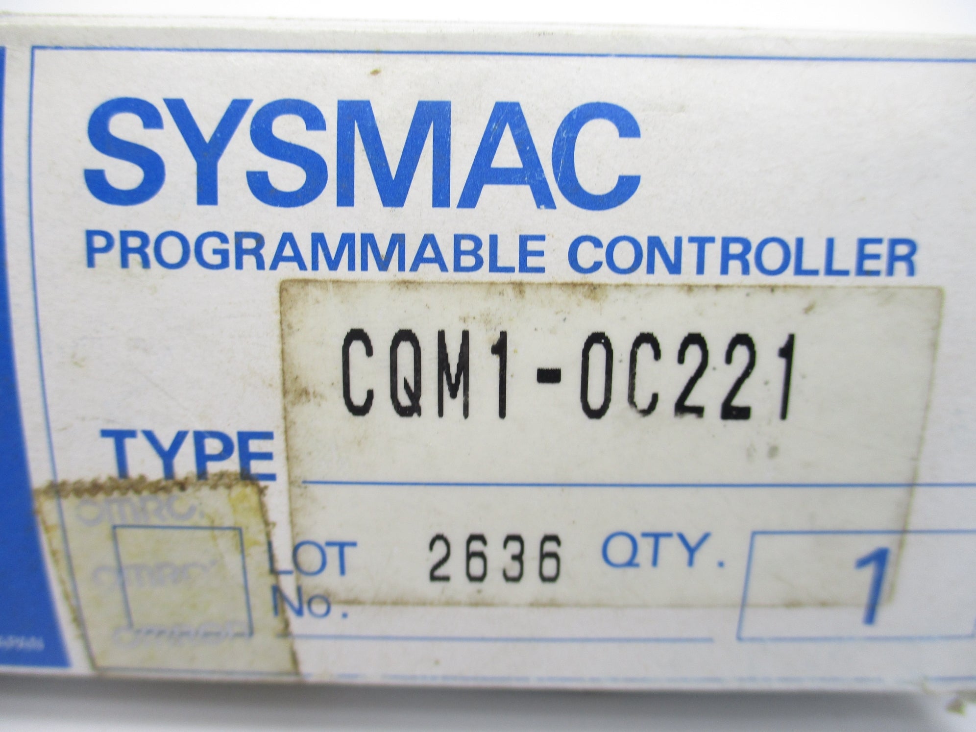 OMRON CQM1-OC221 250VAC 16A NSMP