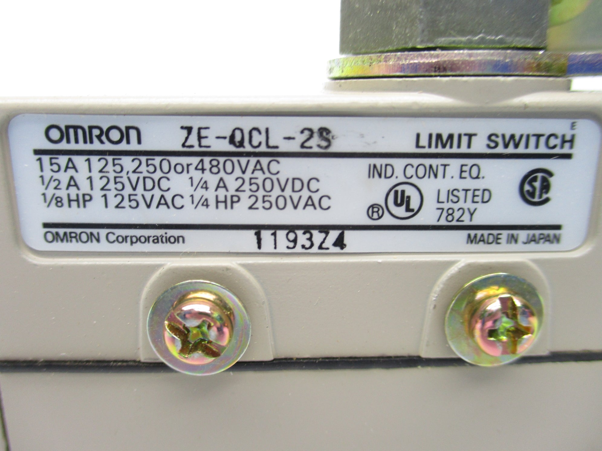OMRON ZE-QCL-2S NSMP