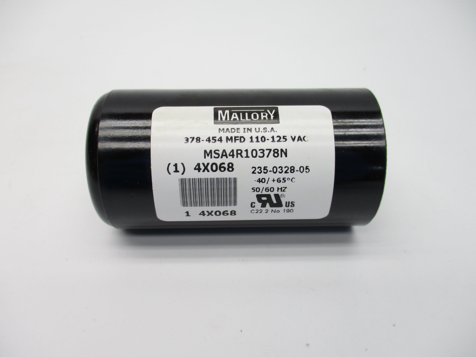 MALLORY 4X068 MSA4R10378N NSMP