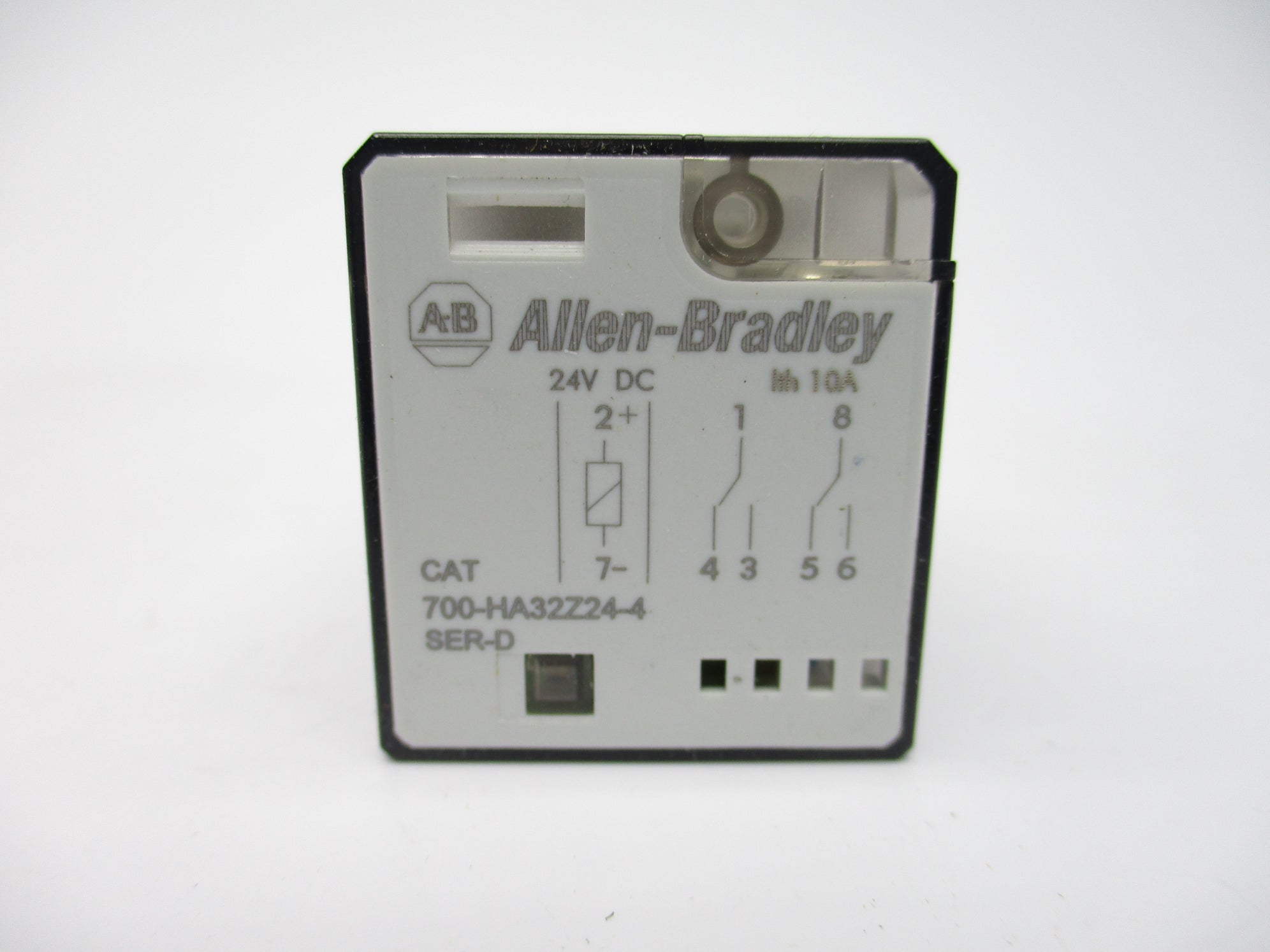 ALLEN BRADLEY 700-HA32Z24-4 SER. D 10A 24VDC  UNMP