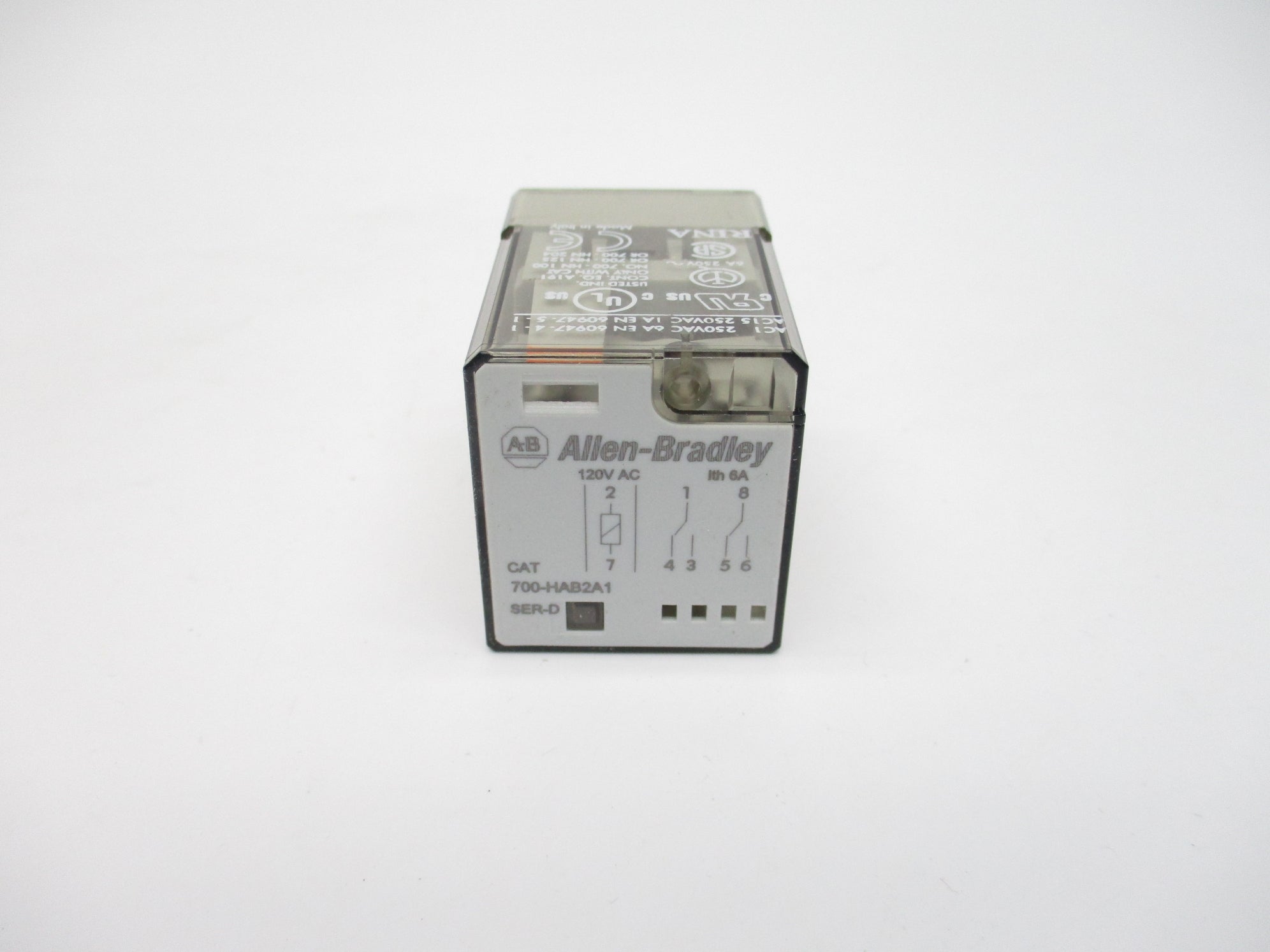 INDUSTRIAL SPARE PART 700-HAB2A1 SER. D 6A 120VAC  UNMP