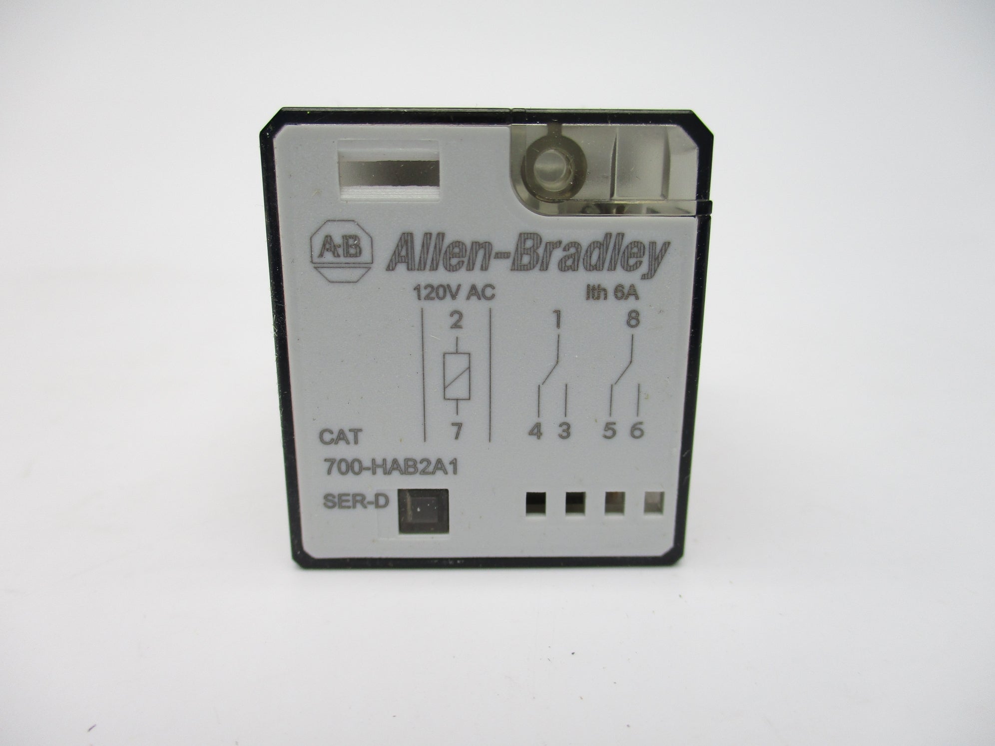 INDUSTRIAL SPARE PART 700-HAB2A1 SER. D 6A 120VAC  UNMP