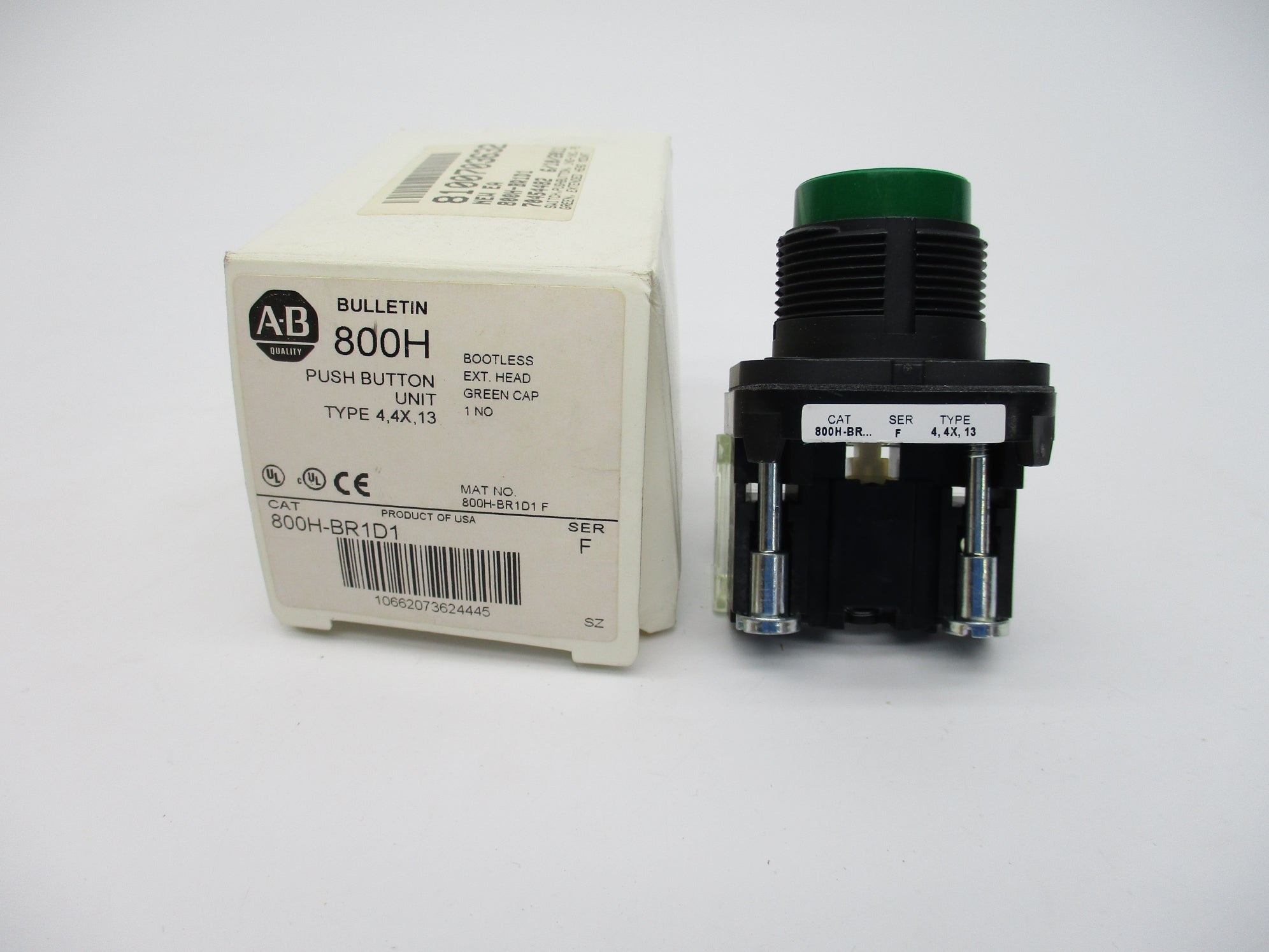 ALLEN BRADLEY 800H-BR1D1 SER. F (WH) NSMP